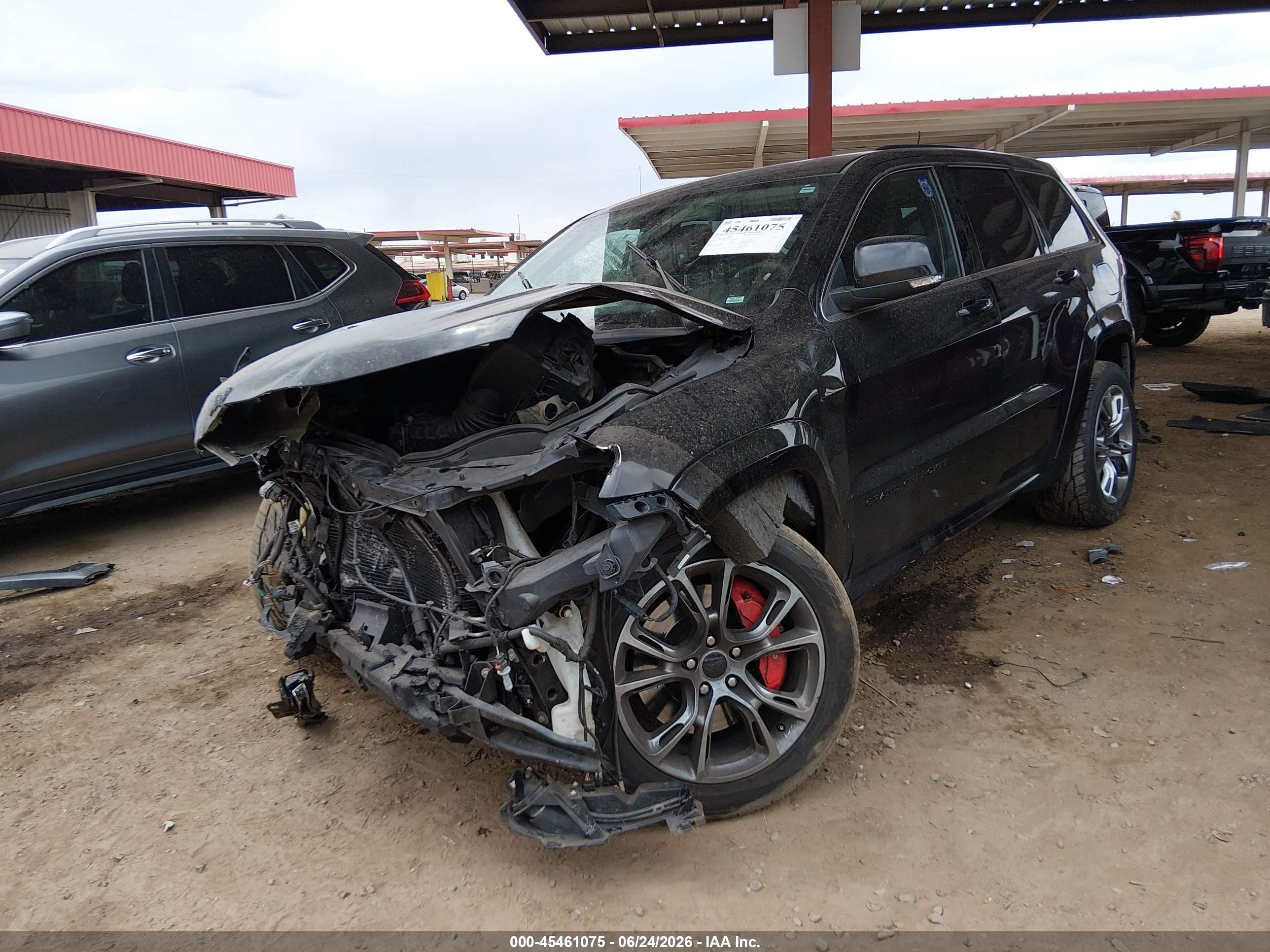 2013 Jeep Grand Cherokee Srt8 Vapor Черный vin: 1C4RJFDJ4DC590055