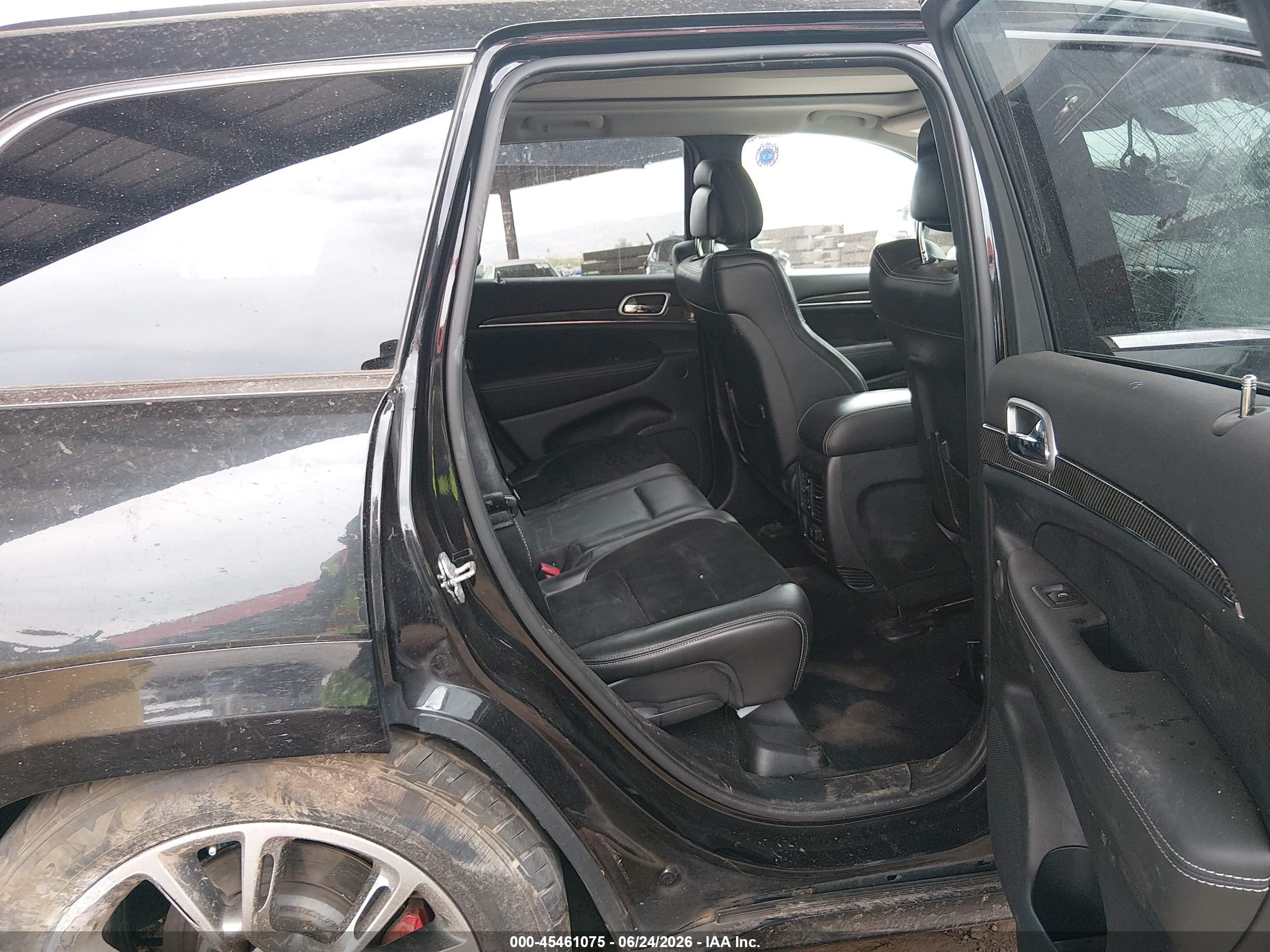 2013 Jeep Grand Cherokee Srt8 Vapor Черный vin: 1C4RJFDJ4DC590055