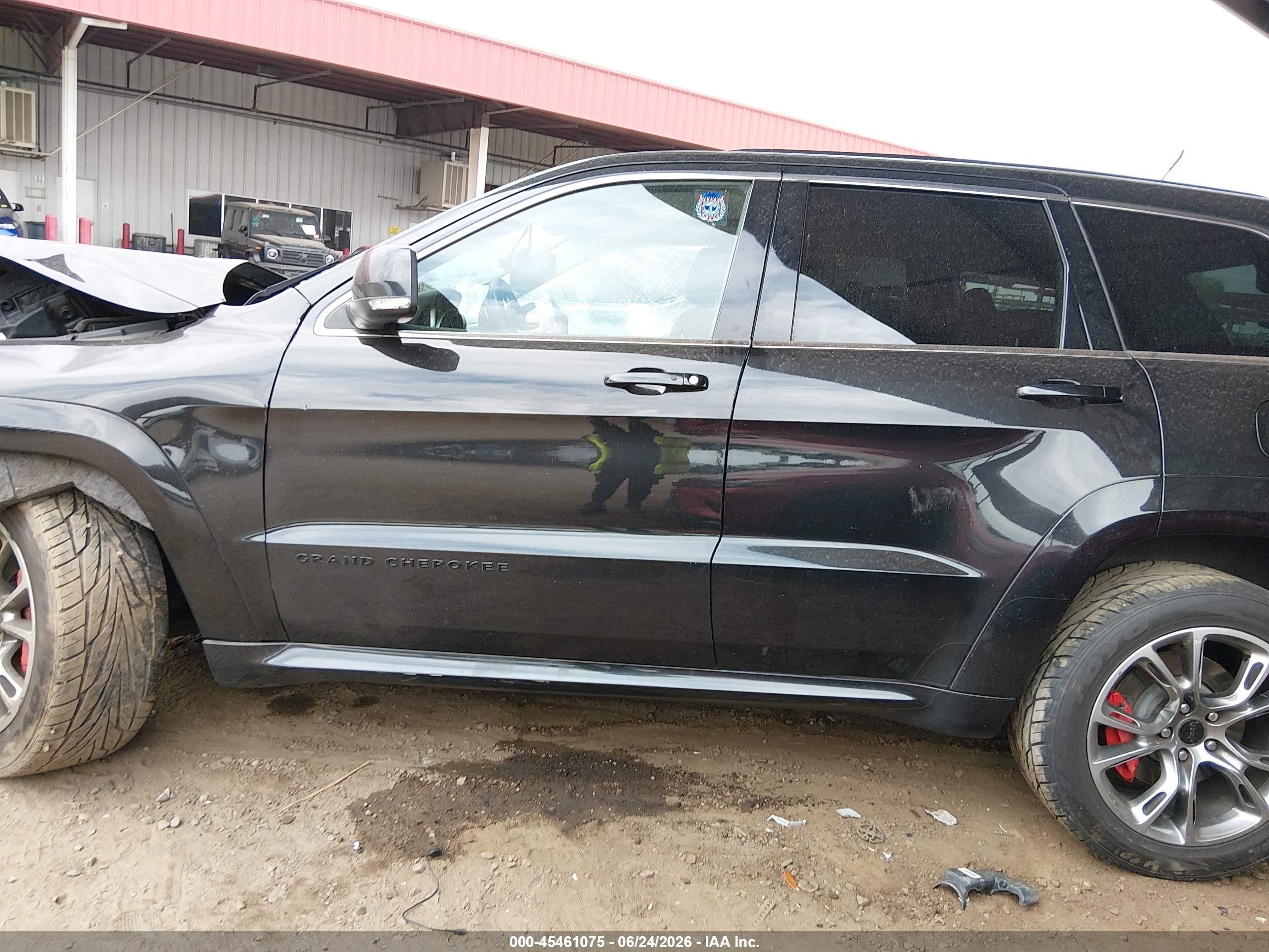 2013 Jeep Grand Cherokee Srt8 Vapor Черный vin: 1C4RJFDJ4DC590055