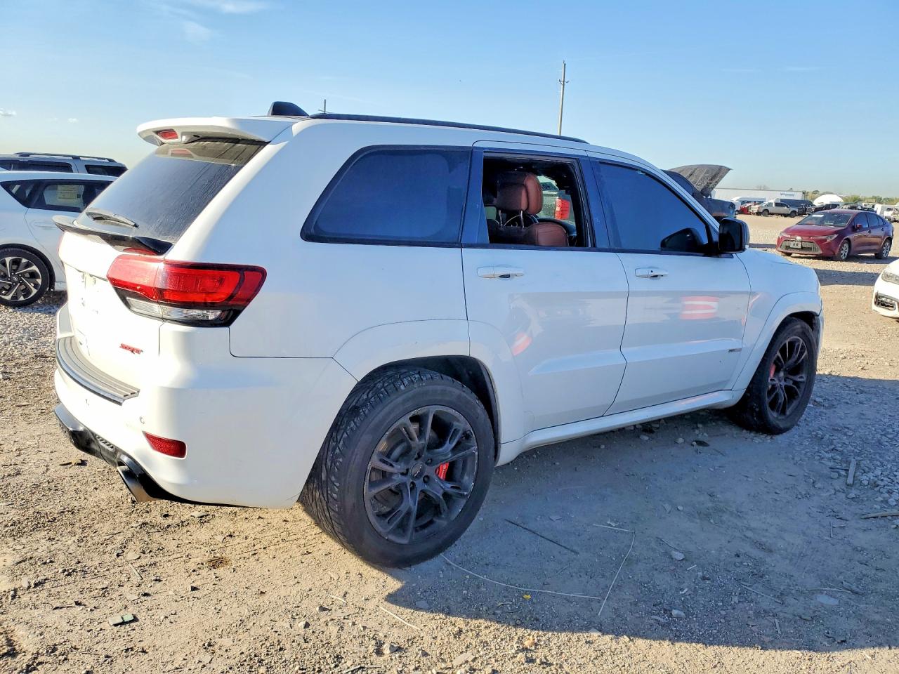 2014 Jeep Grand Cherokee Srt-8 Белый vin: 1C4RJFDJ4EC219317