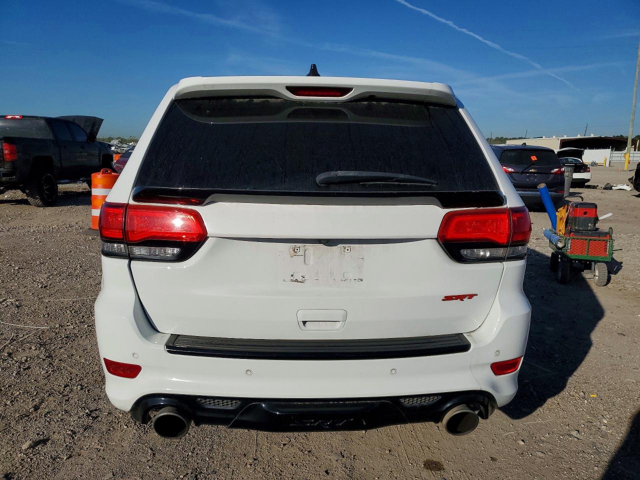 2014 Jeep Grand Cherokee Srt-8 Белый vin: 1C4RJFDJ4EC219317