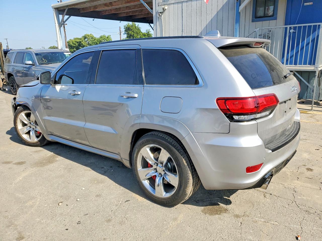 2015 Jeep Grand Cherokee Srt-8 Silver vin: 1C4RJFDJ4FC151800