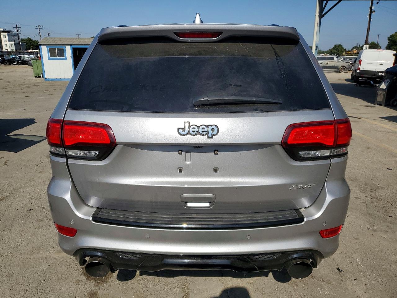 2015 Jeep Grand Cherokee Srt-8 Silver vin: 1C4RJFDJ4FC151800