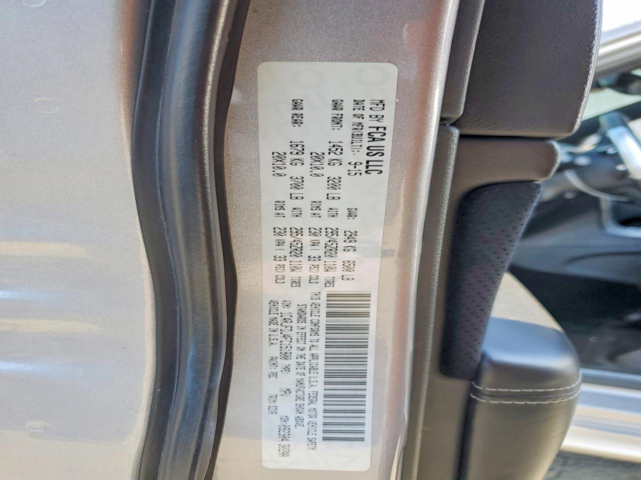 2015 Jeep Grand Cherokee Srt-8 Silver vin: 1C4RJFDJ4FC151800