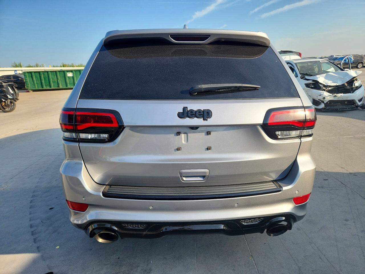 2015 Jeep Grand Cherokee Srt-8 Gray vin: 1C4RJFDJ4FC236068