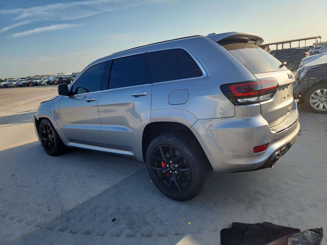 2015 Jeep Grand Cherokee Srt-8 Gray vin: 1C4RJFDJ4FC236068
