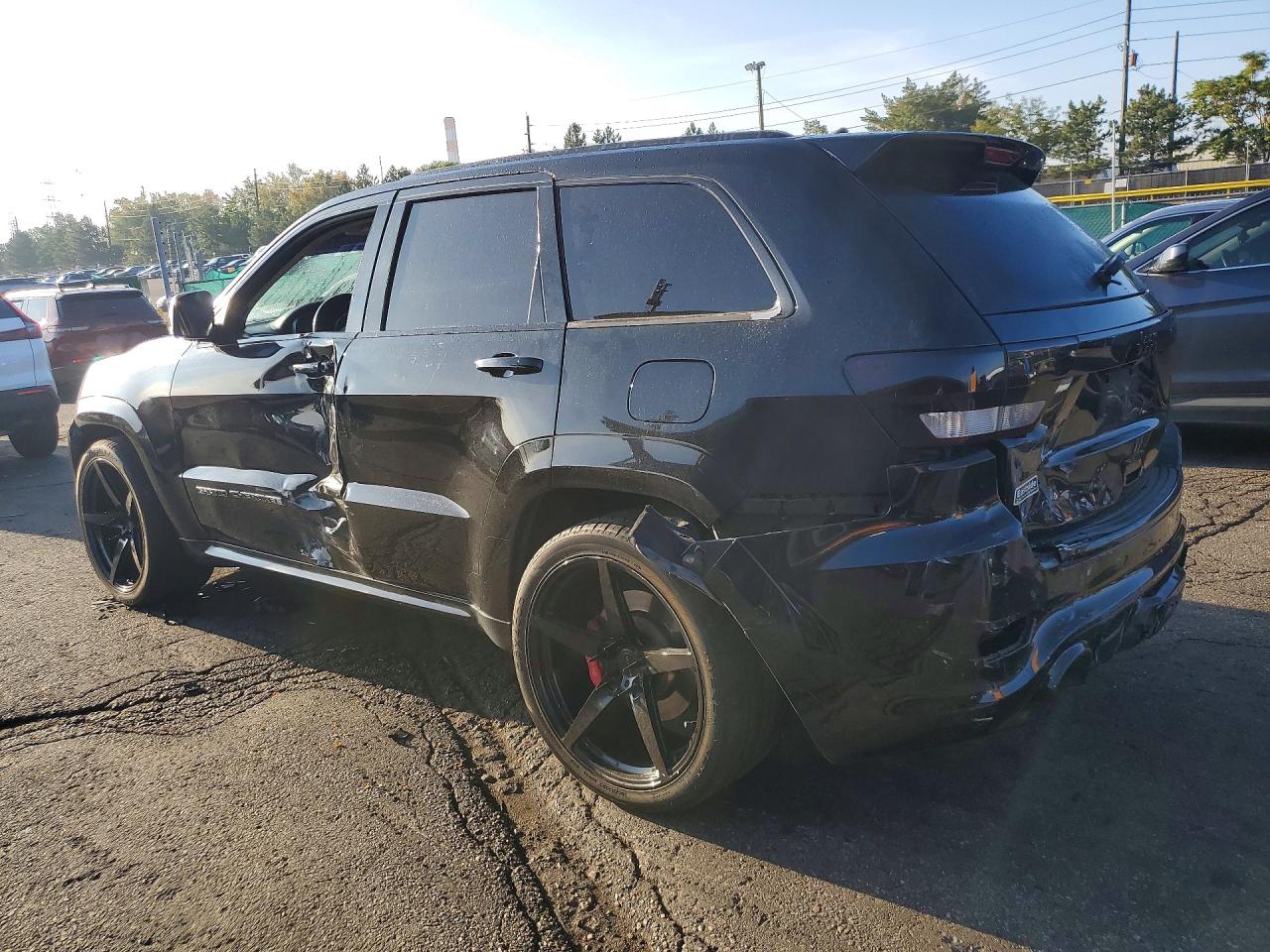 2012 Jeep Grand Cherokee Srt-8 Black vin: 1C4RJFDJ5CC329970