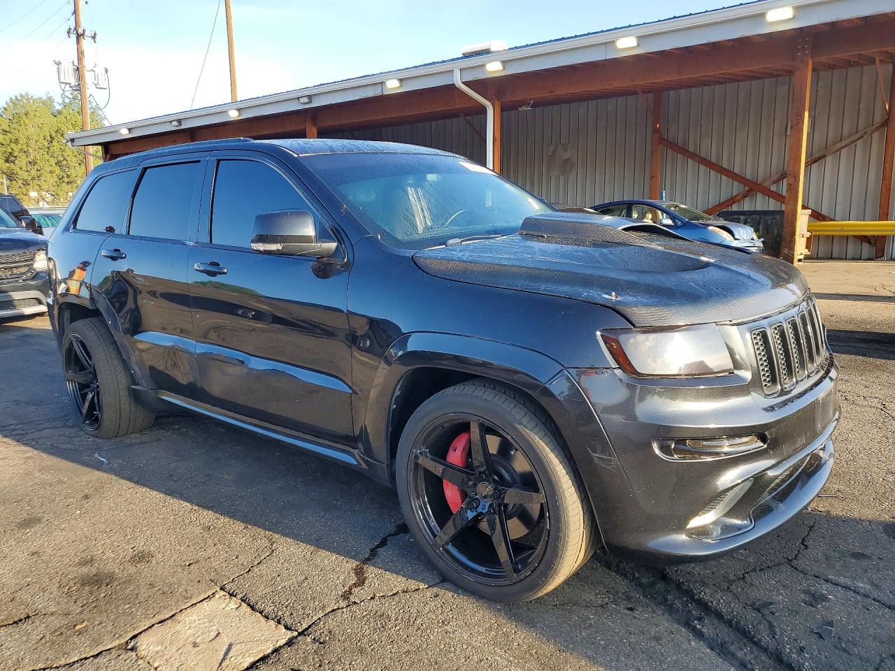 2012 Jeep Grand Cherokee Srt-8 Black vin: 1C4RJFDJ5CC329970