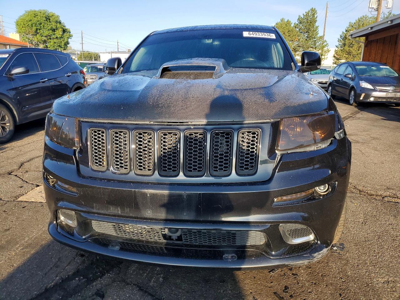 2012 Jeep Grand Cherokee Srt-8 Black vin: 1C4RJFDJ5CC329970