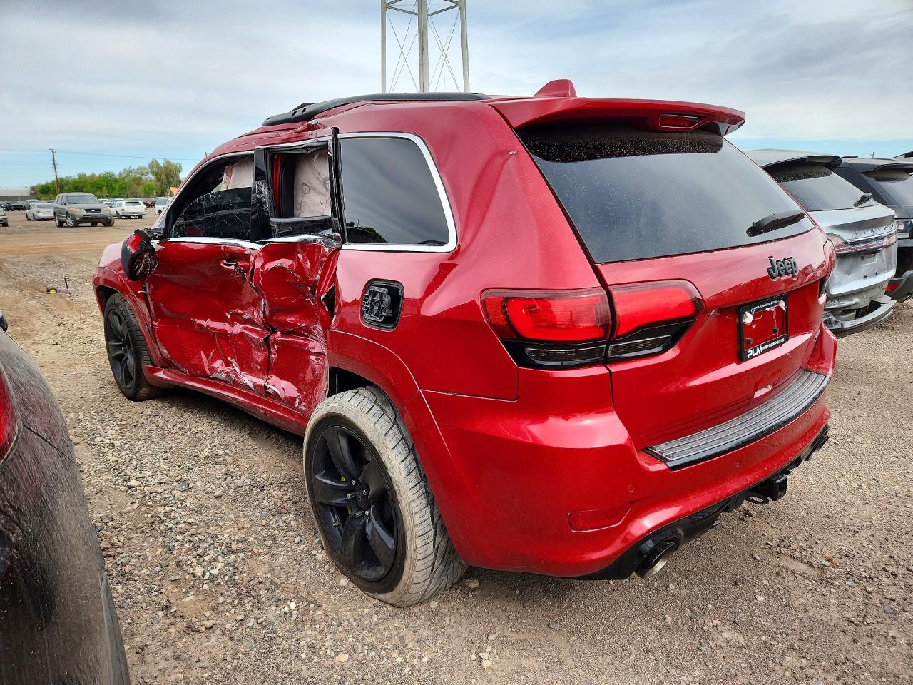 2014 Jeep Grand Cherokee Srt-8 Maroon vin: 1C4RJFDJ5EC509503