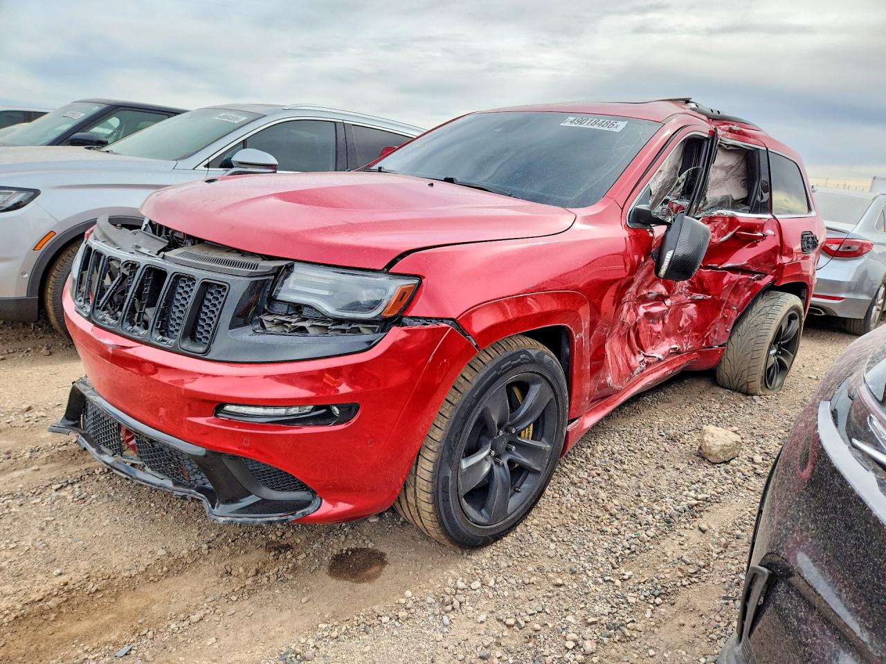 2014 Jeep Grand Cherokee Srt-8 Maroon vin: 1C4RJFDJ5EC509503