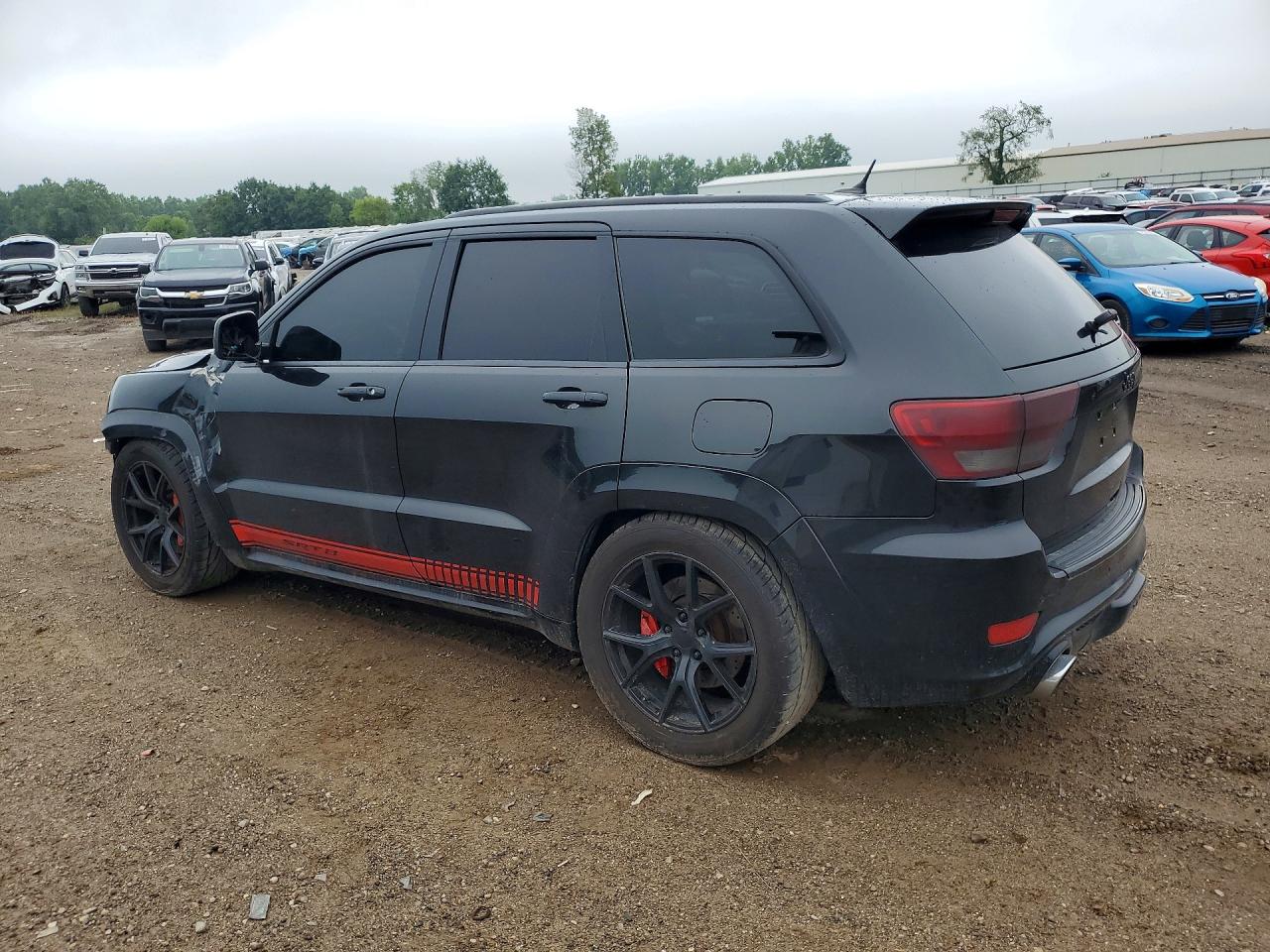2012 Jeep Grand Cherokee Srt-8 Black vin: 1C4RJFDJ6CC120950