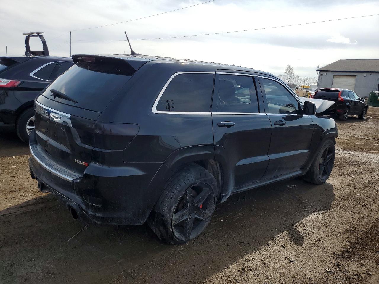 2012 Jeep Grand Cherokee Srt-8 Black vin: 1C4RJFDJ6CC148506