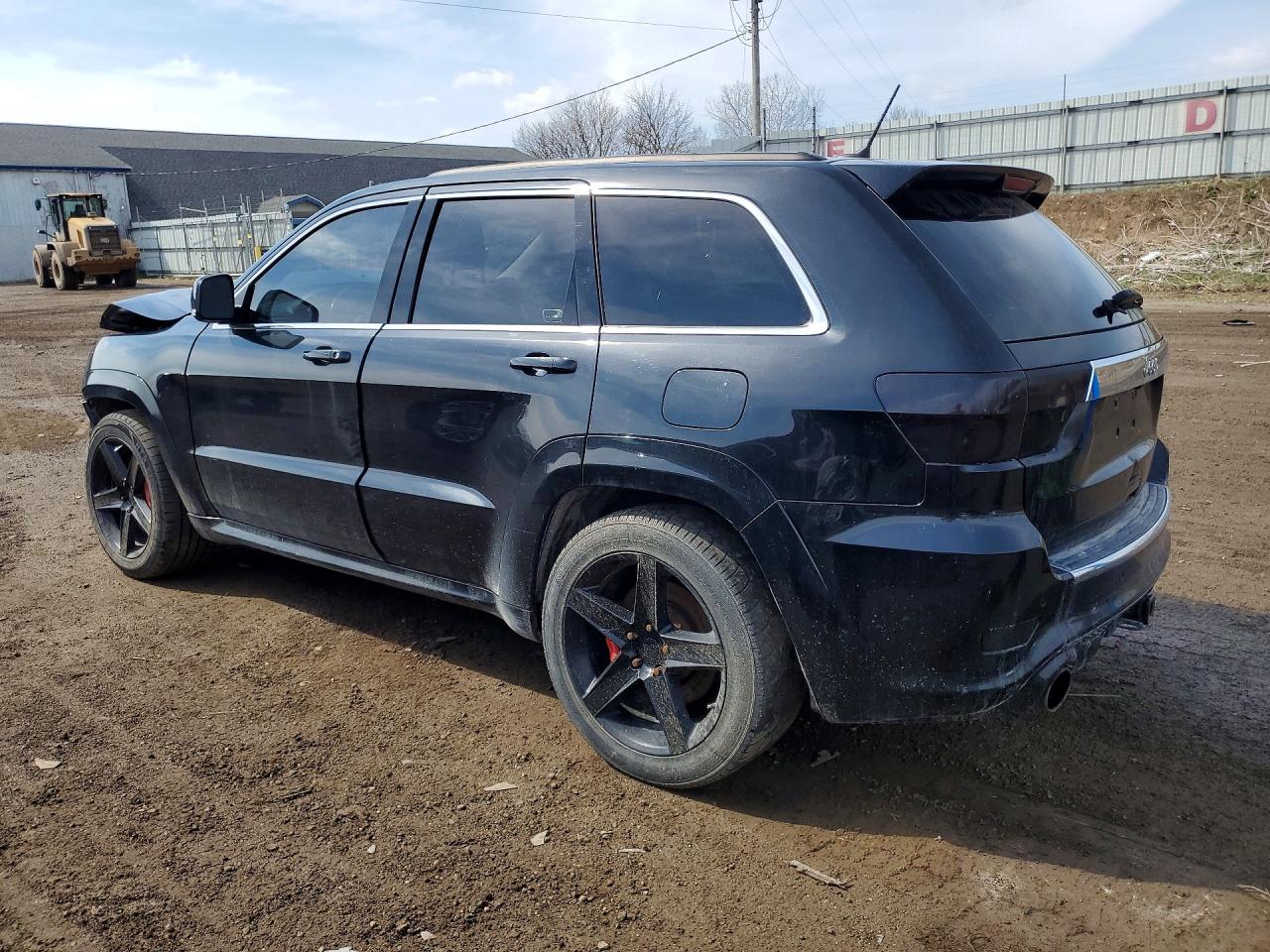 2012 Jeep Grand Cherokee Srt-8 Black vin: 1C4RJFDJ6CC148506