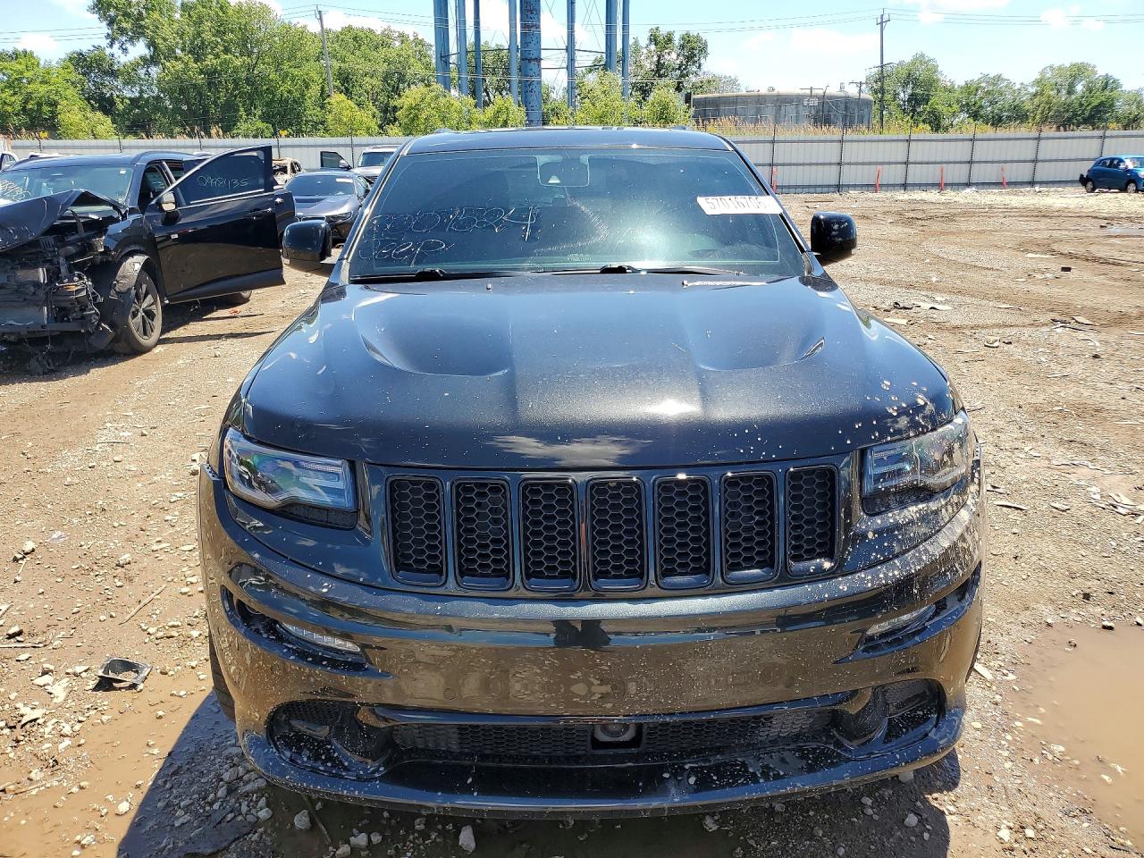 2014 Jeep Grand Cherokee Srt-8 Black vin: 1C4RJFDJ6EC189303