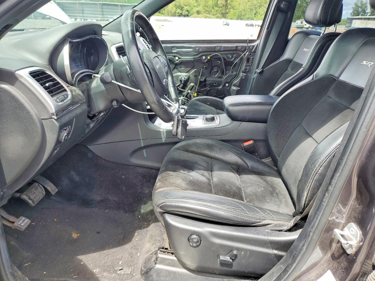 2014 Jeep Grand Cherokee Srt-8 Gray vin: 1C4RJFDJ6EC446900