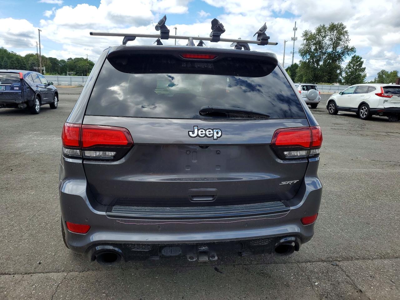 2014 Jeep Grand Cherokee Srt-8 Gray vin: 1C4RJFDJ6EC446900