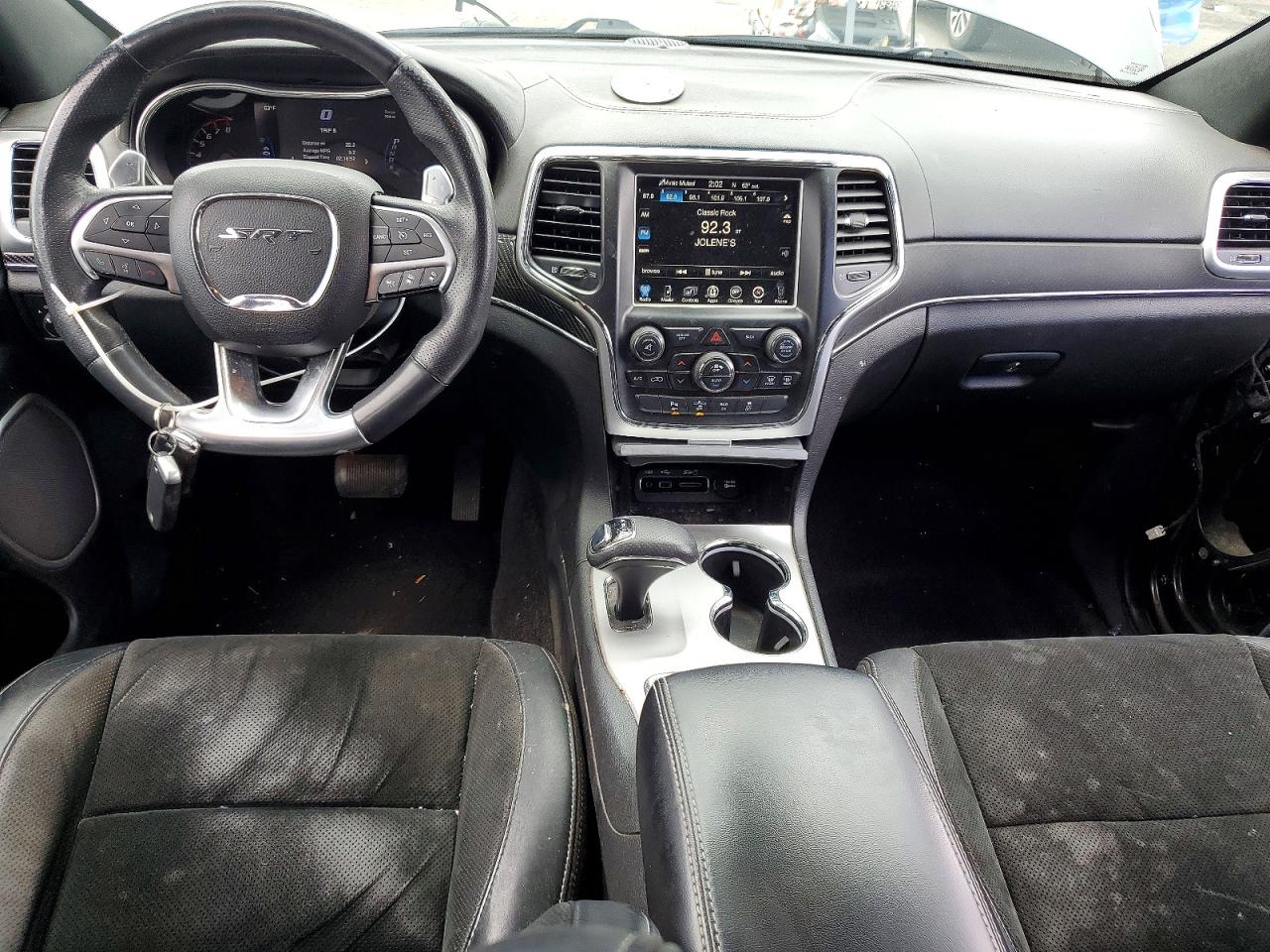 2014 Jeep Grand Cherokee Srt-8 Gray vin: 1C4RJFDJ6EC446900
