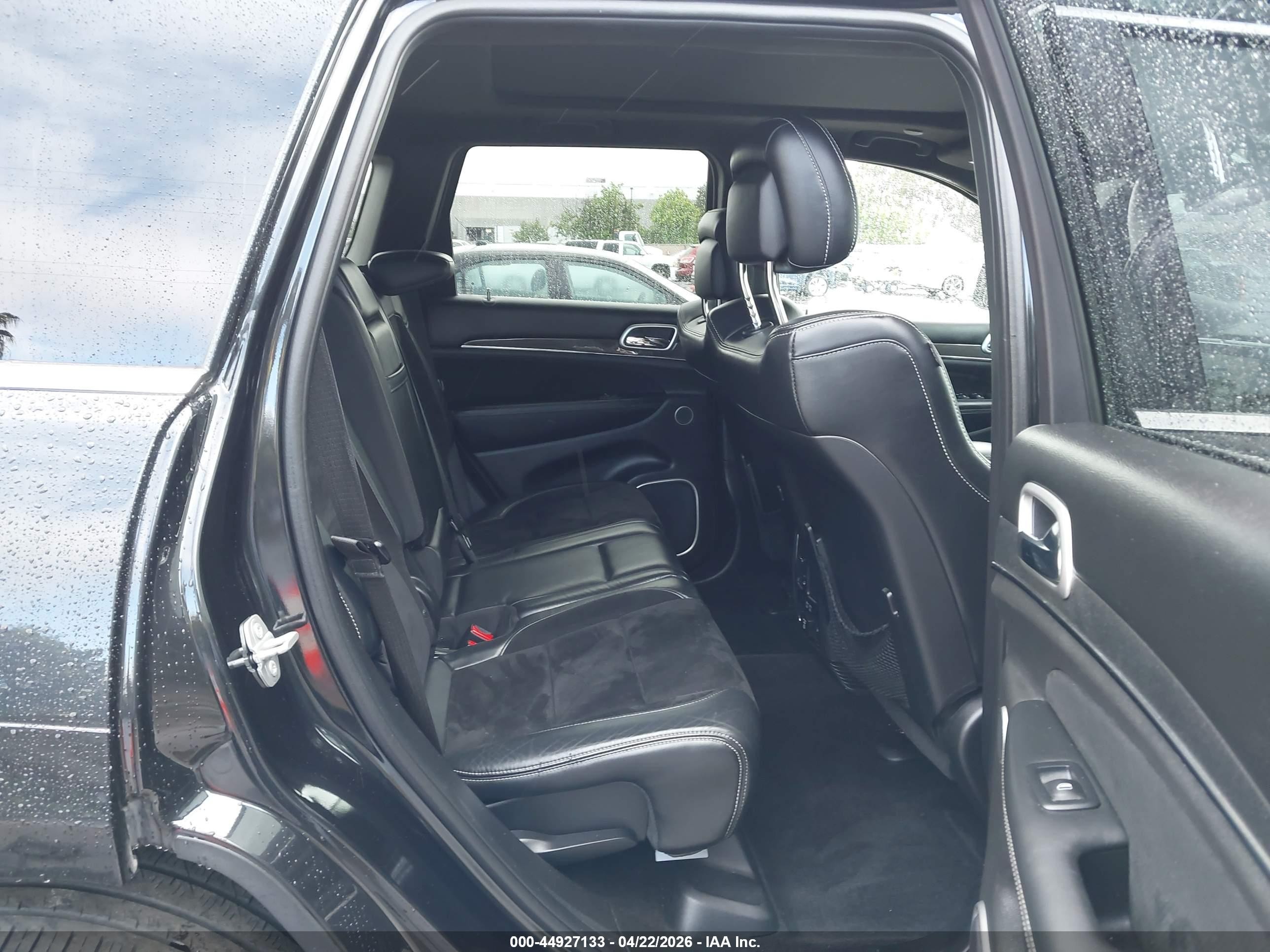 2015 Jeep Grand Cherokee Srt Black vin: 1C4RJFDJ6FC150986