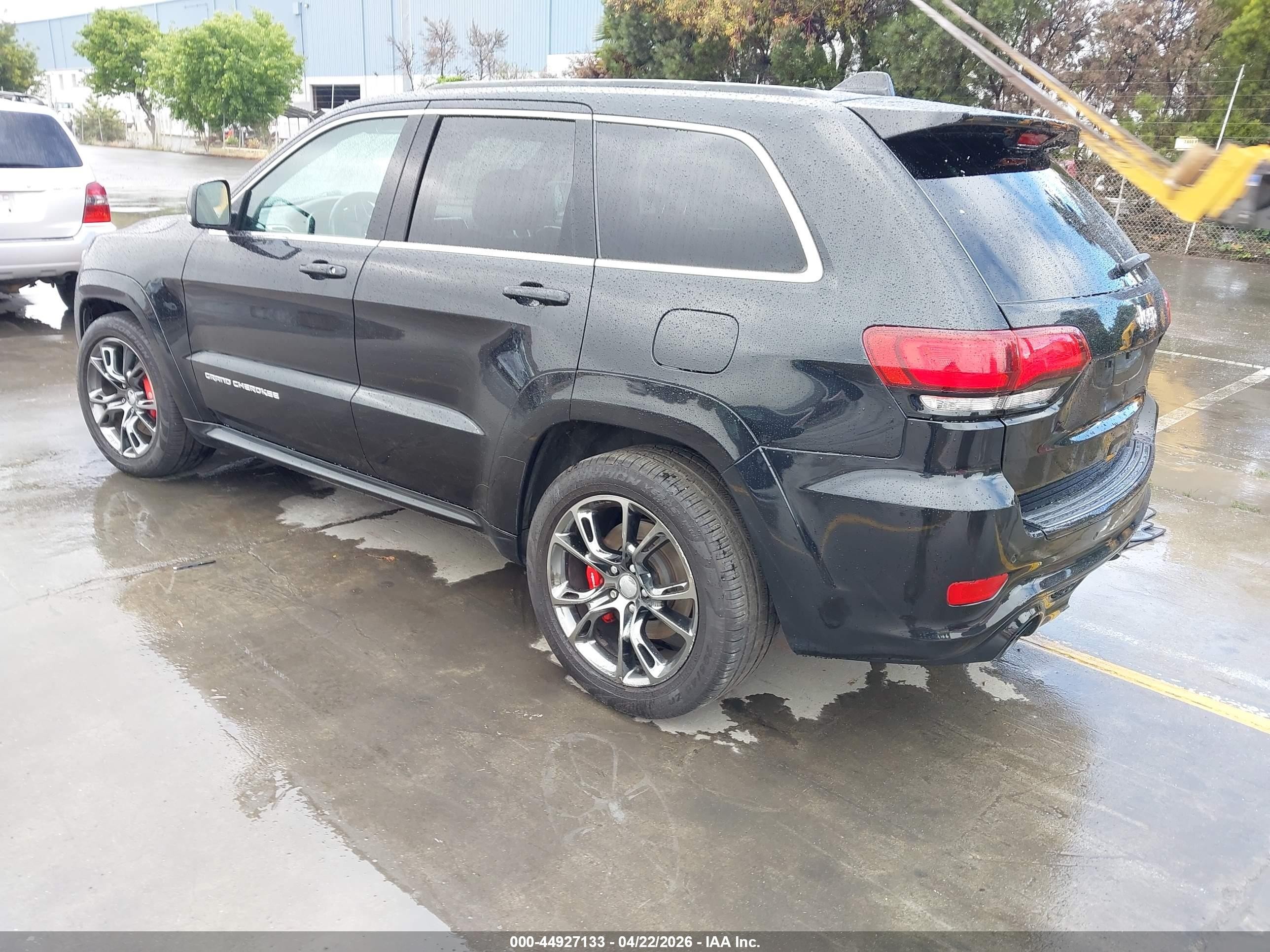 2015 Jeep Grand Cherokee Srt Black vin: 1C4RJFDJ6FC150986