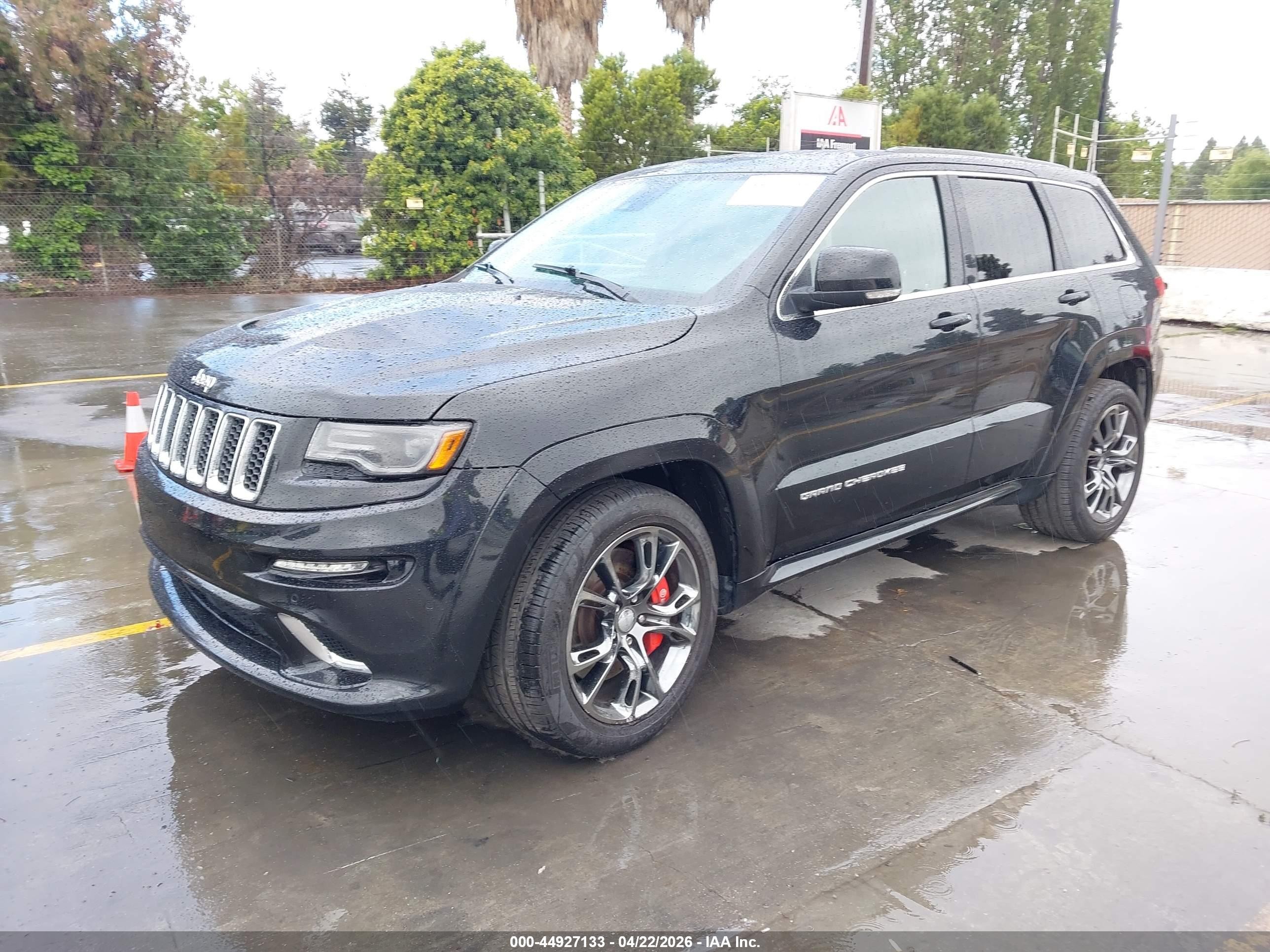2015 Jeep Grand Cherokee Srt Black vin: 1C4RJFDJ6FC150986