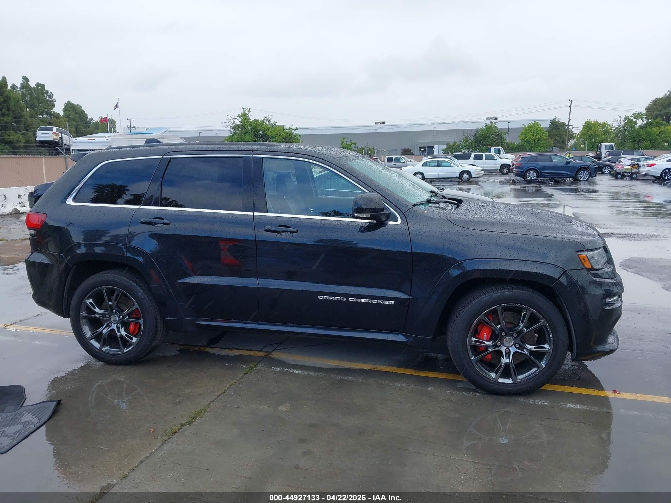 2015 Jeep Grand Cherokee Srt Black vin: 1C4RJFDJ6FC150986