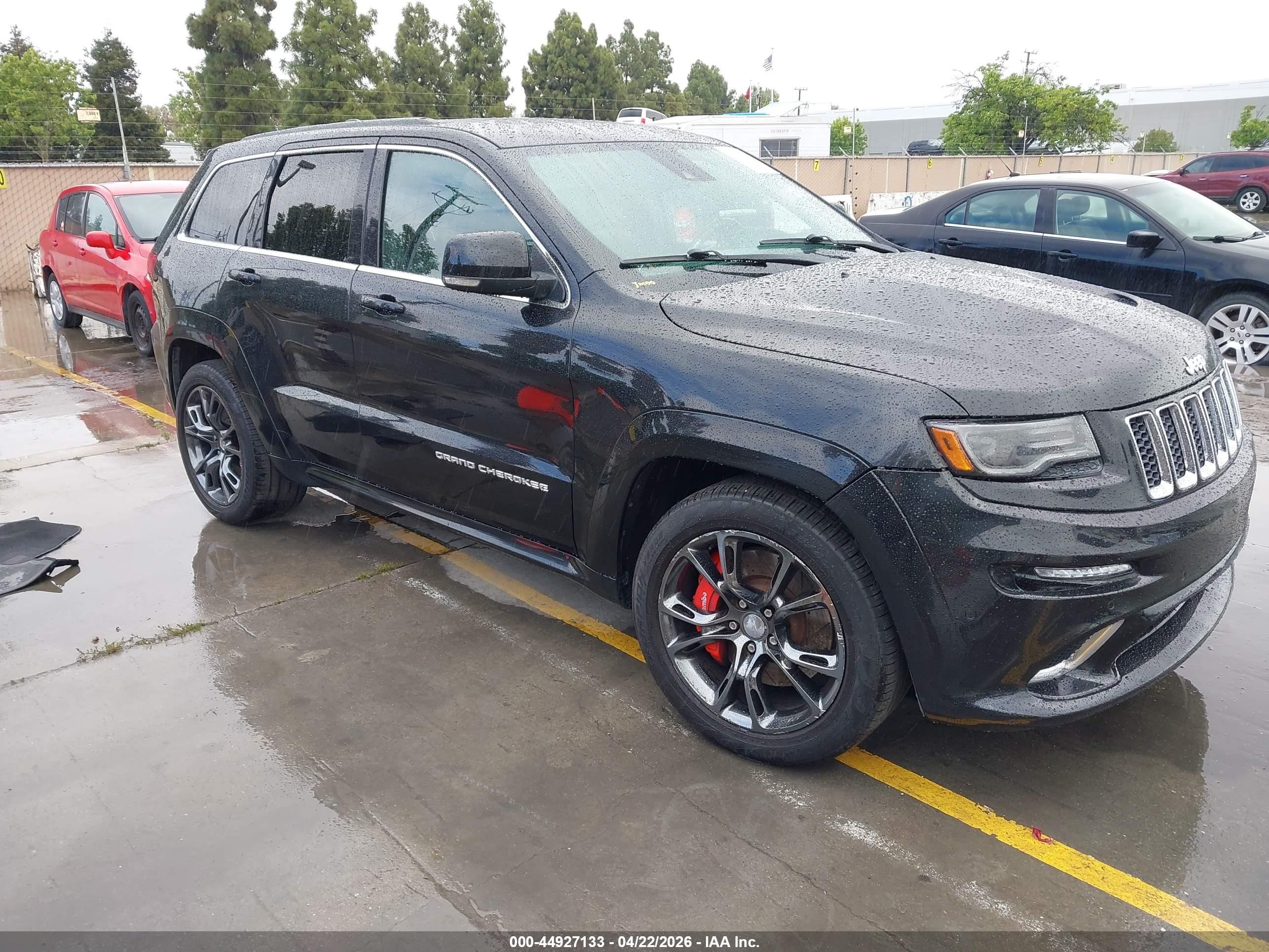 2015 Jeep Grand Cherokee Srt Black vin: 1C4RJFDJ6FC150986