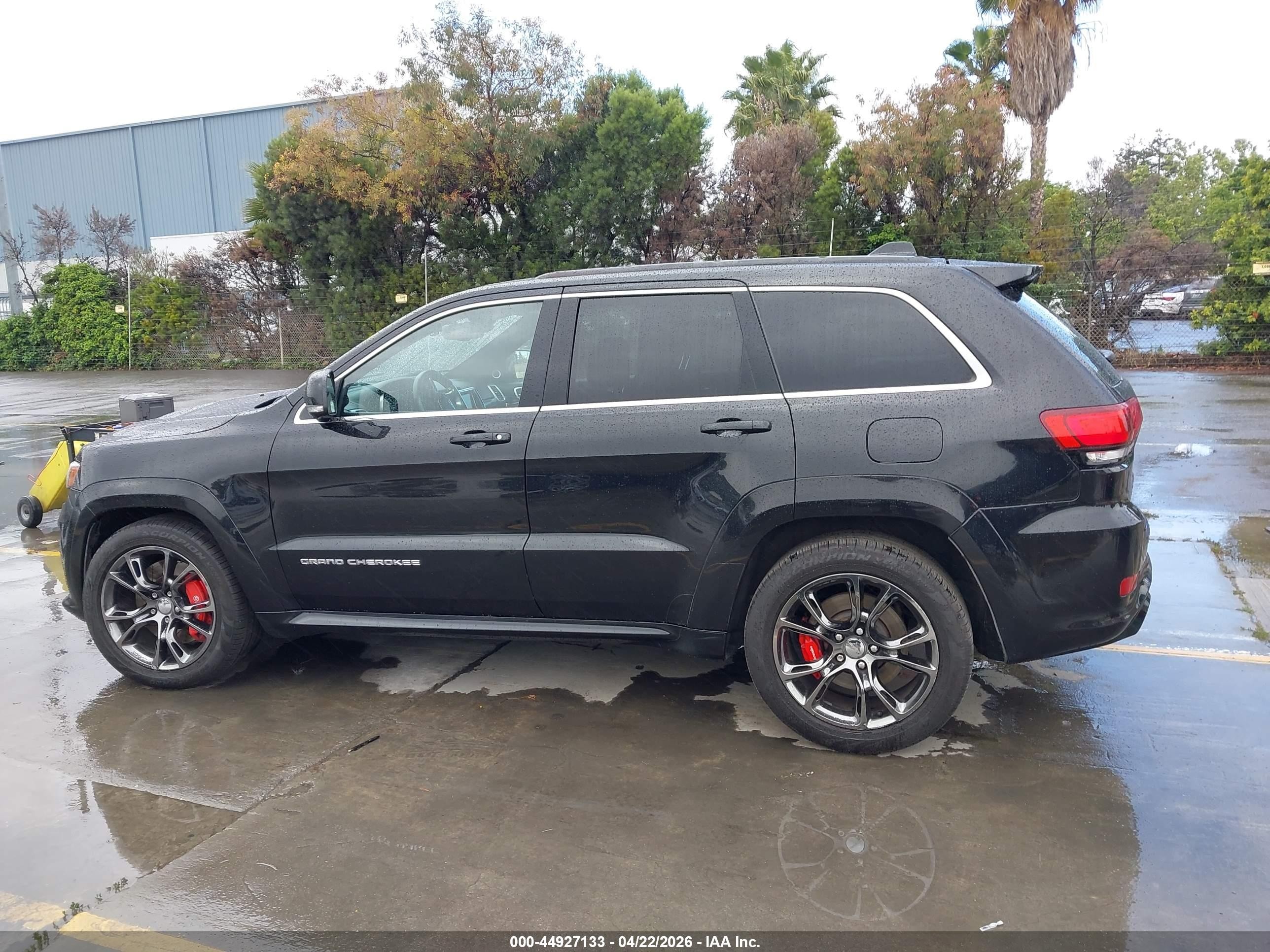 2015 Jeep Grand Cherokee Srt Black vin: 1C4RJFDJ6FC150986
