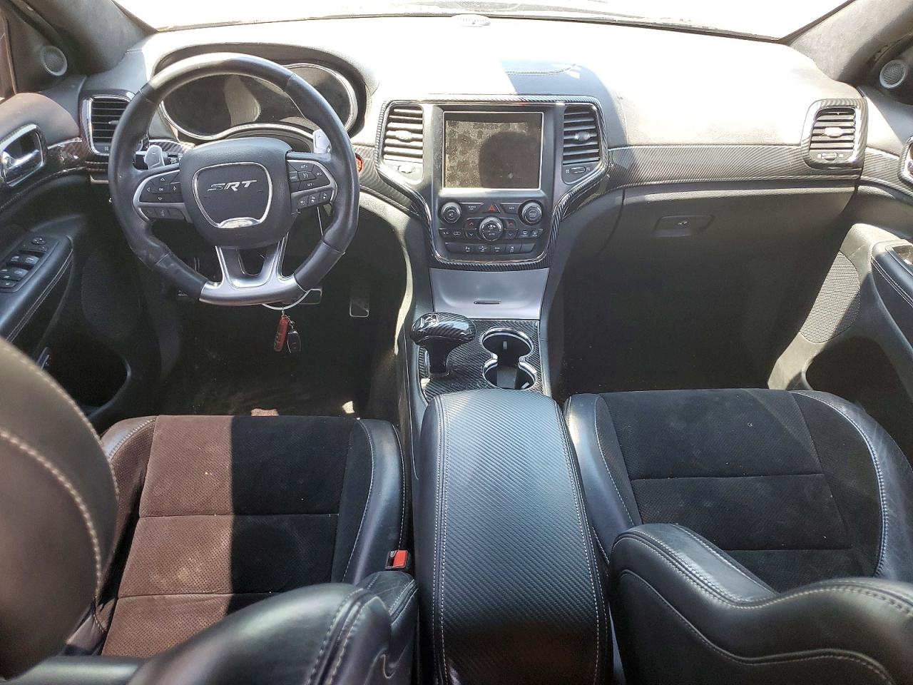 2015 Jeep Grand Cherokee Srt-8 Black vin: 1C4RJFDJ6FC694629