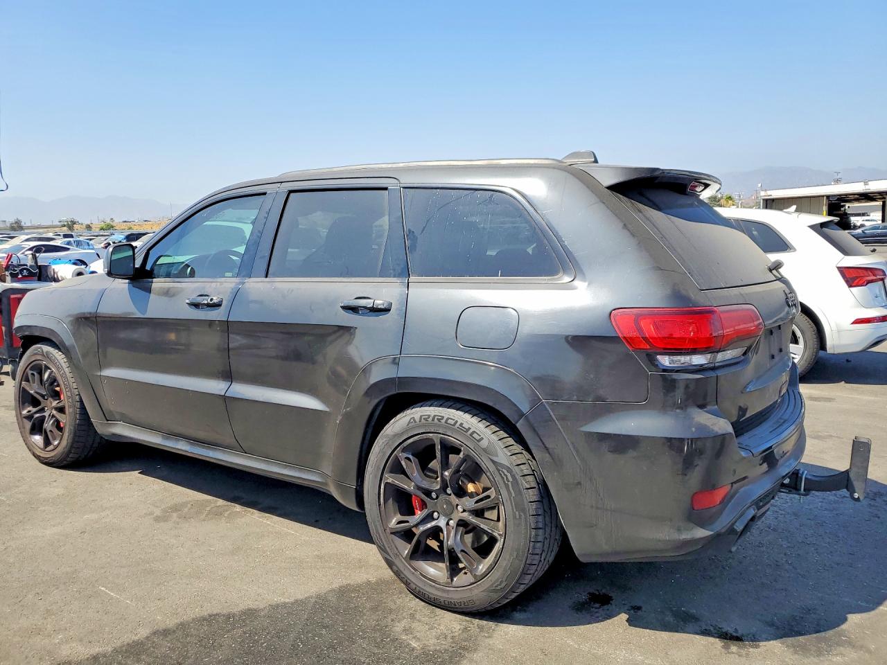 2015 Jeep Grand Cherokee Srt-8 Black vin: 1C4RJFDJ6FC761620
