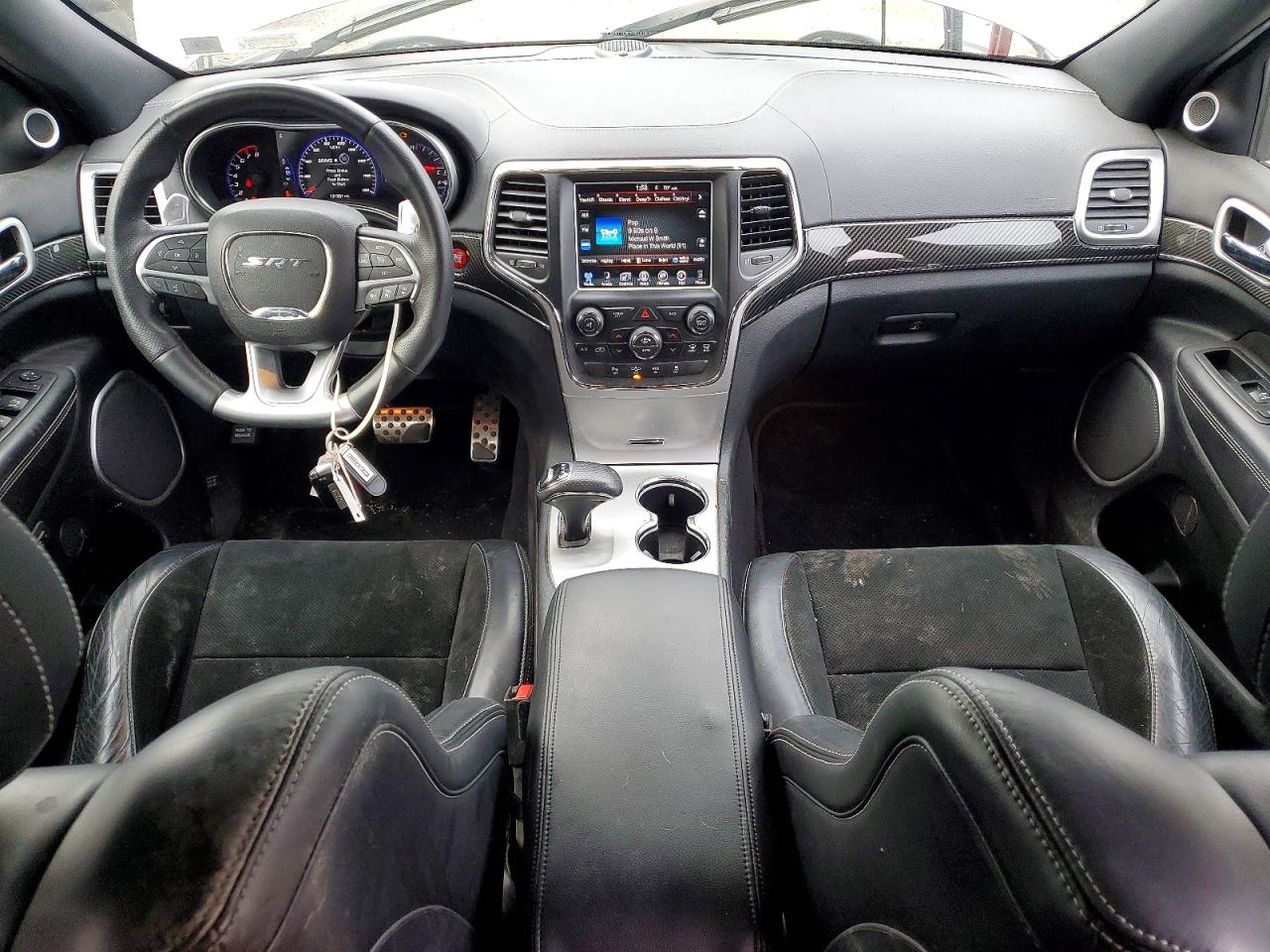 2014 Jeep Grand Cherokee Srt-8 Silver vin: 1C4RJFDJ7EC302112