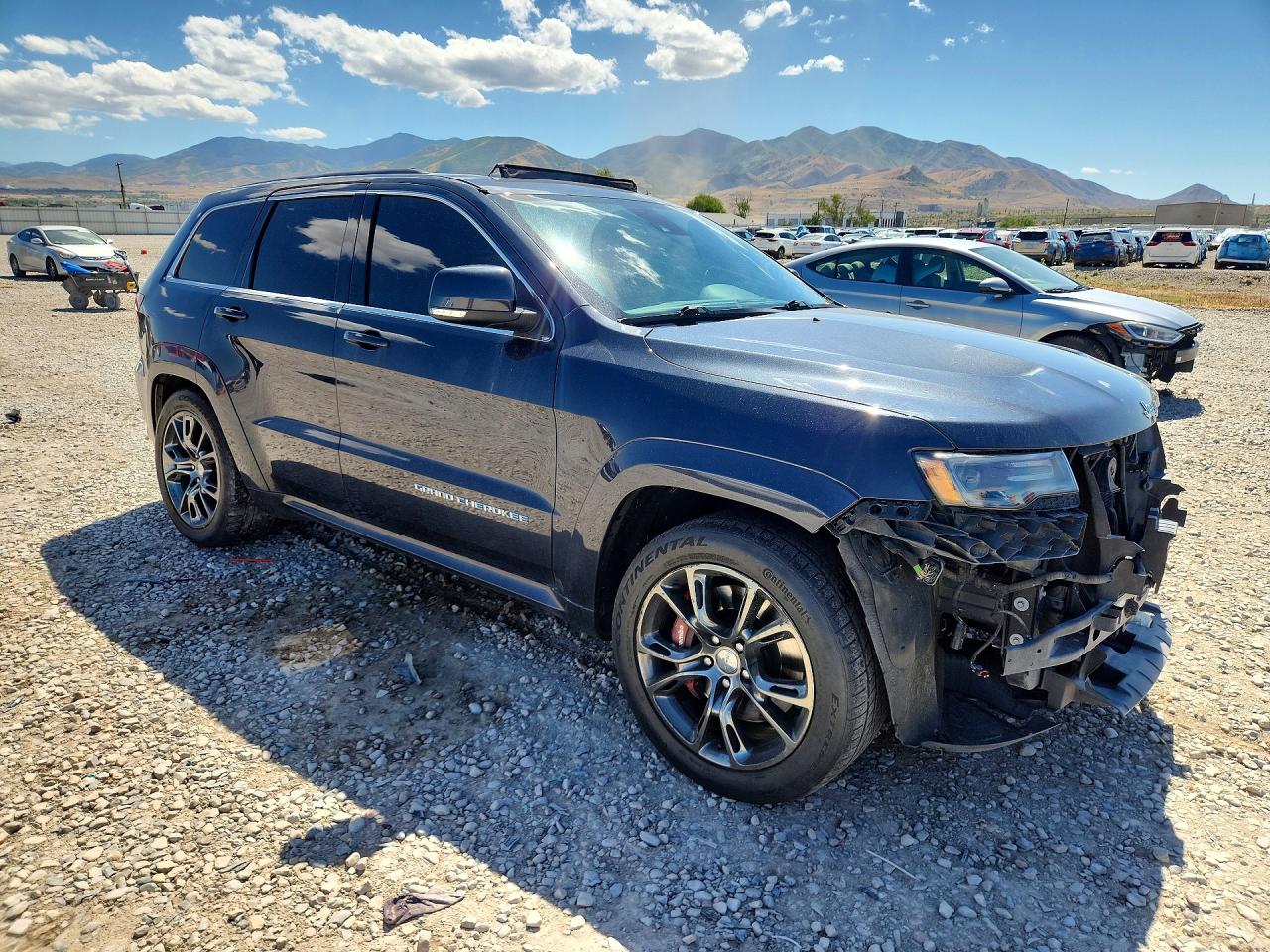 2015 Jeep Grand Cherokee Srt-8 Charcoal vin: 1C4RJFDJ7FC858888