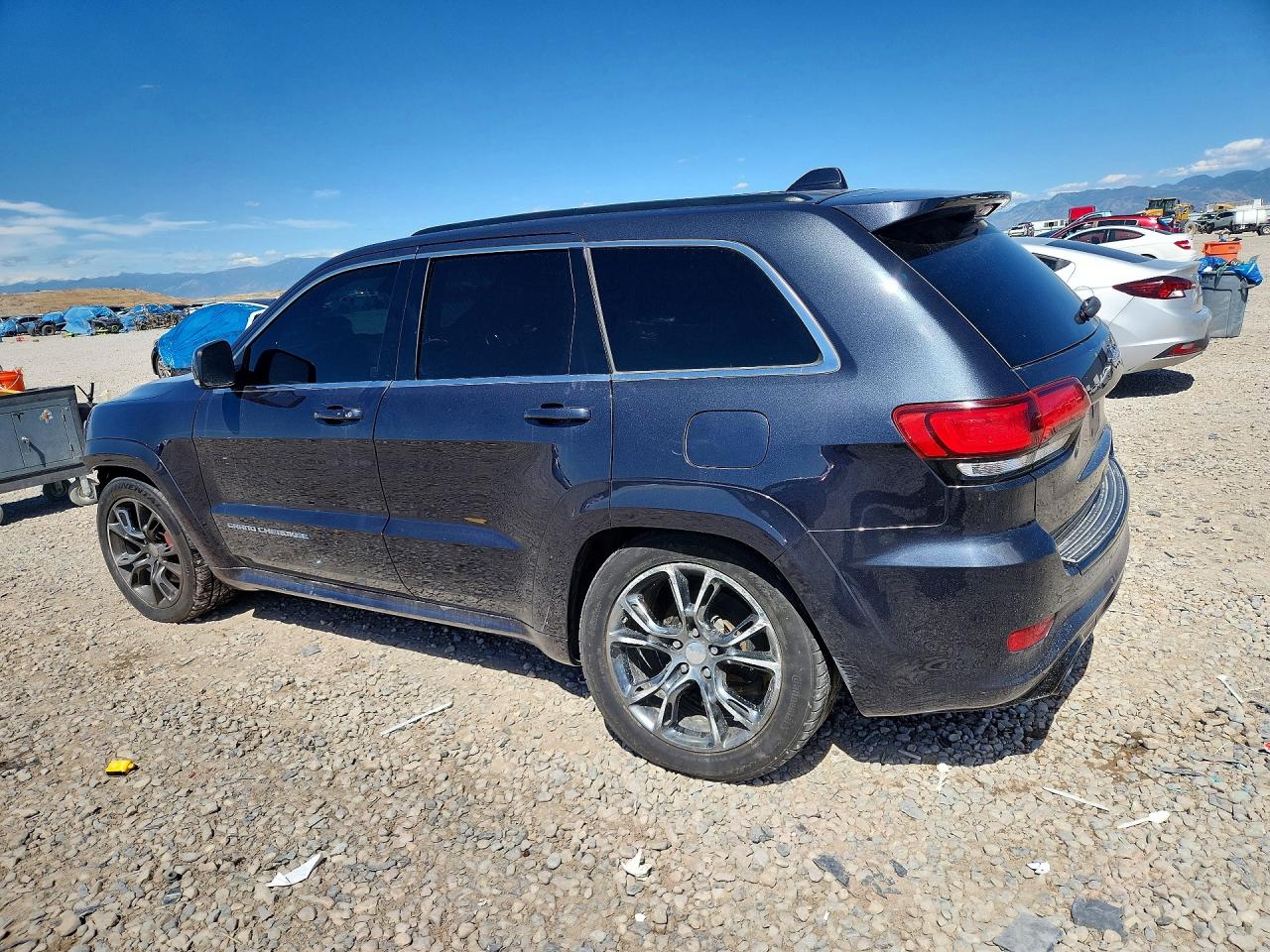 2015 Jeep Grand Cherokee Srt-8 Charcoal vin: 1C4RJFDJ7FC858888