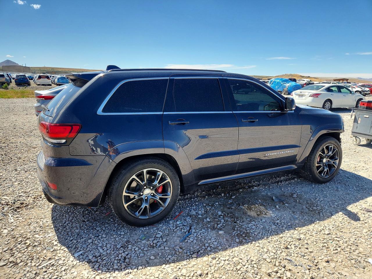 2015 Jeep Grand Cherokee Srt-8 Charcoal vin: 1C4RJFDJ7FC858888