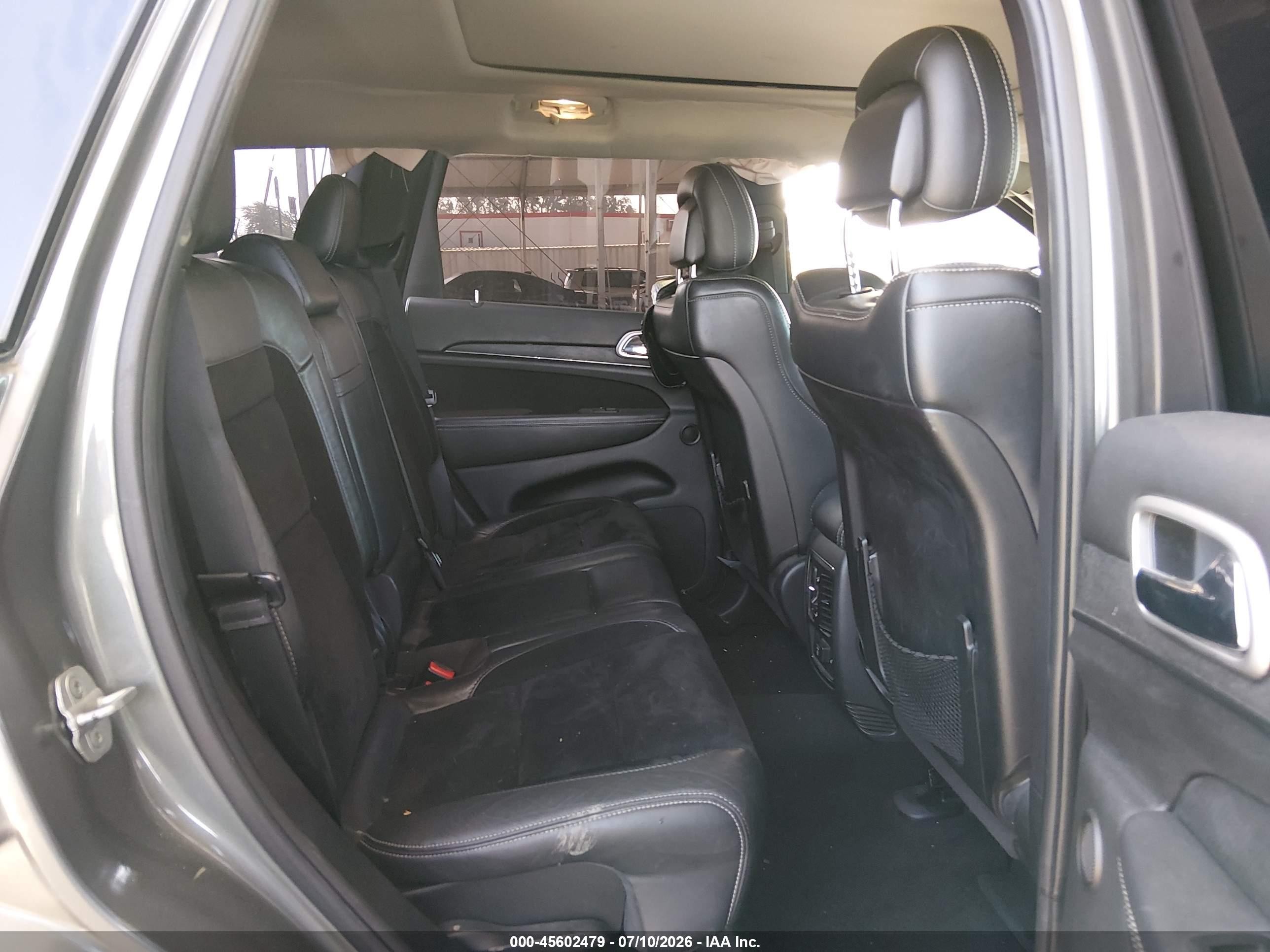 2012 Jeep Grand Cherokee Srt8 Black vin: 1C4RJFDJ8CC120951