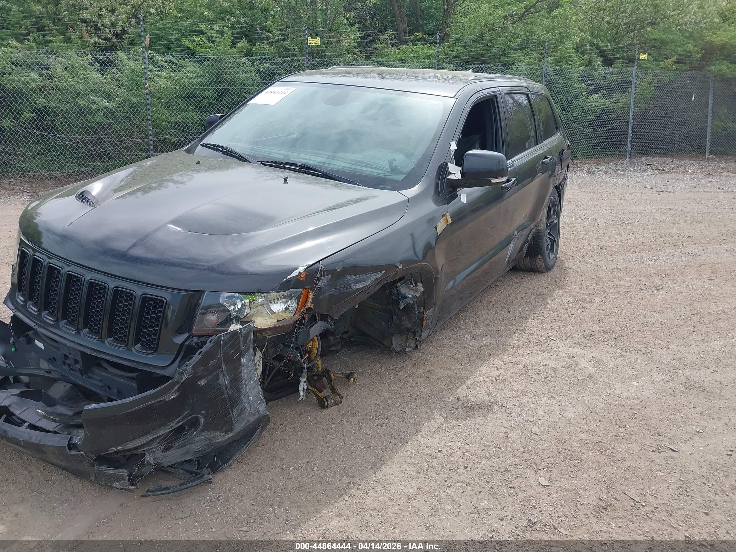 2012 Jeep Grand Cherokee Srt8 Black vin: 1C4RJFDJ8CC199134
