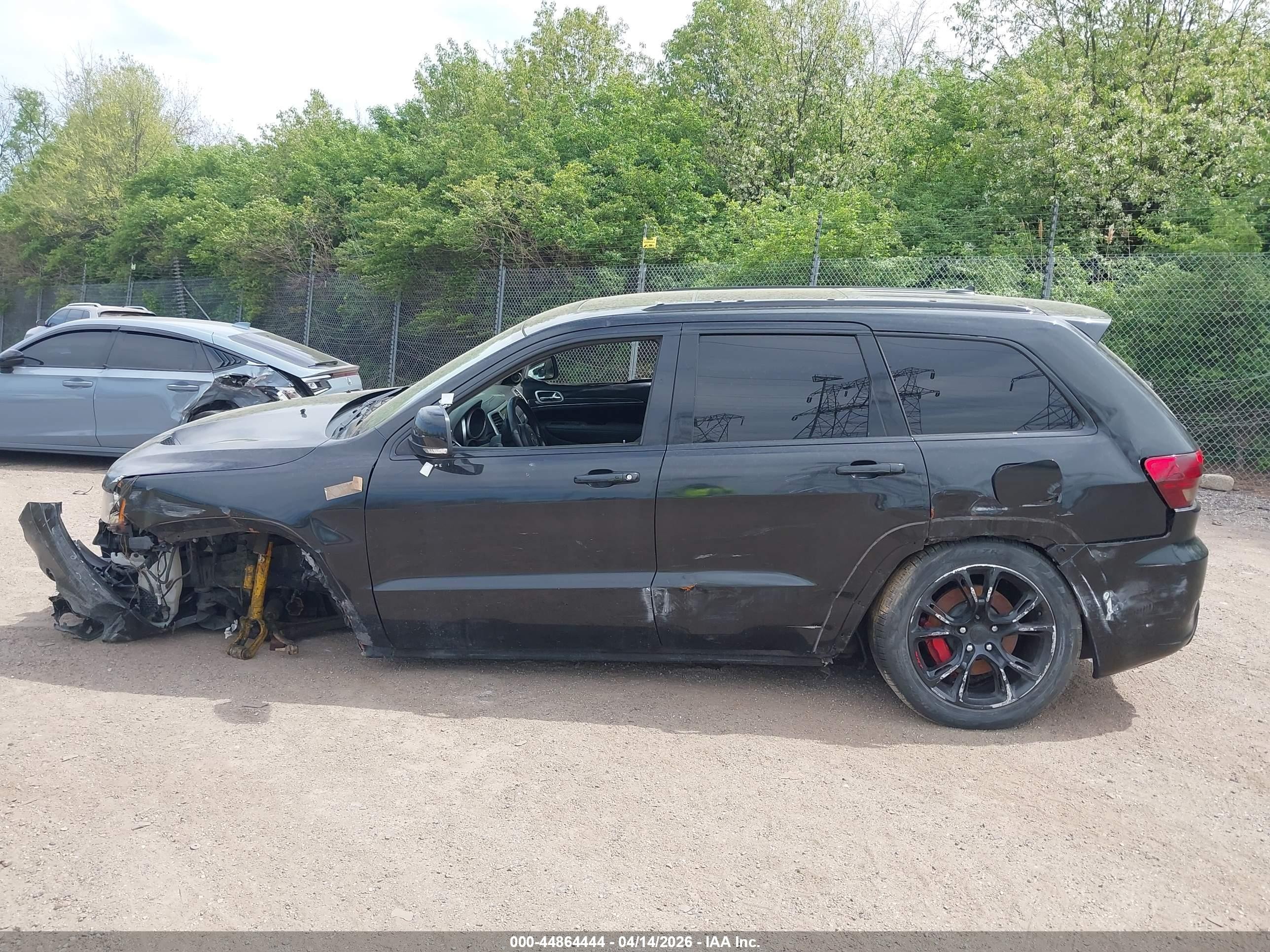 2012 Jeep Grand Cherokee Srt8 Black vin: 1C4RJFDJ8CC199134