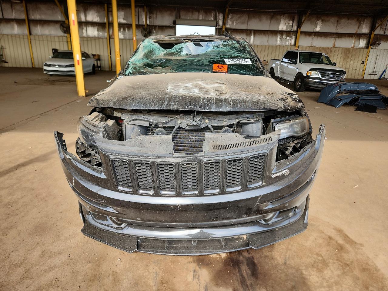 2015 Jeep Grand Cherokee Srt-8 Серый vin: 1C4RJFDJ8FC685950