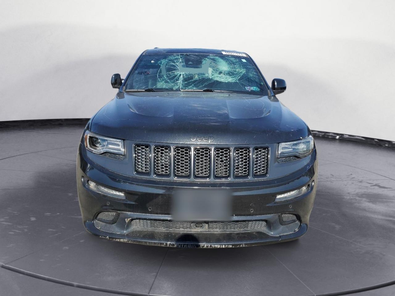 2016 Jeep Grand Cherokee Srt-8 Black vin: 1C4RJFDJ8GC442995