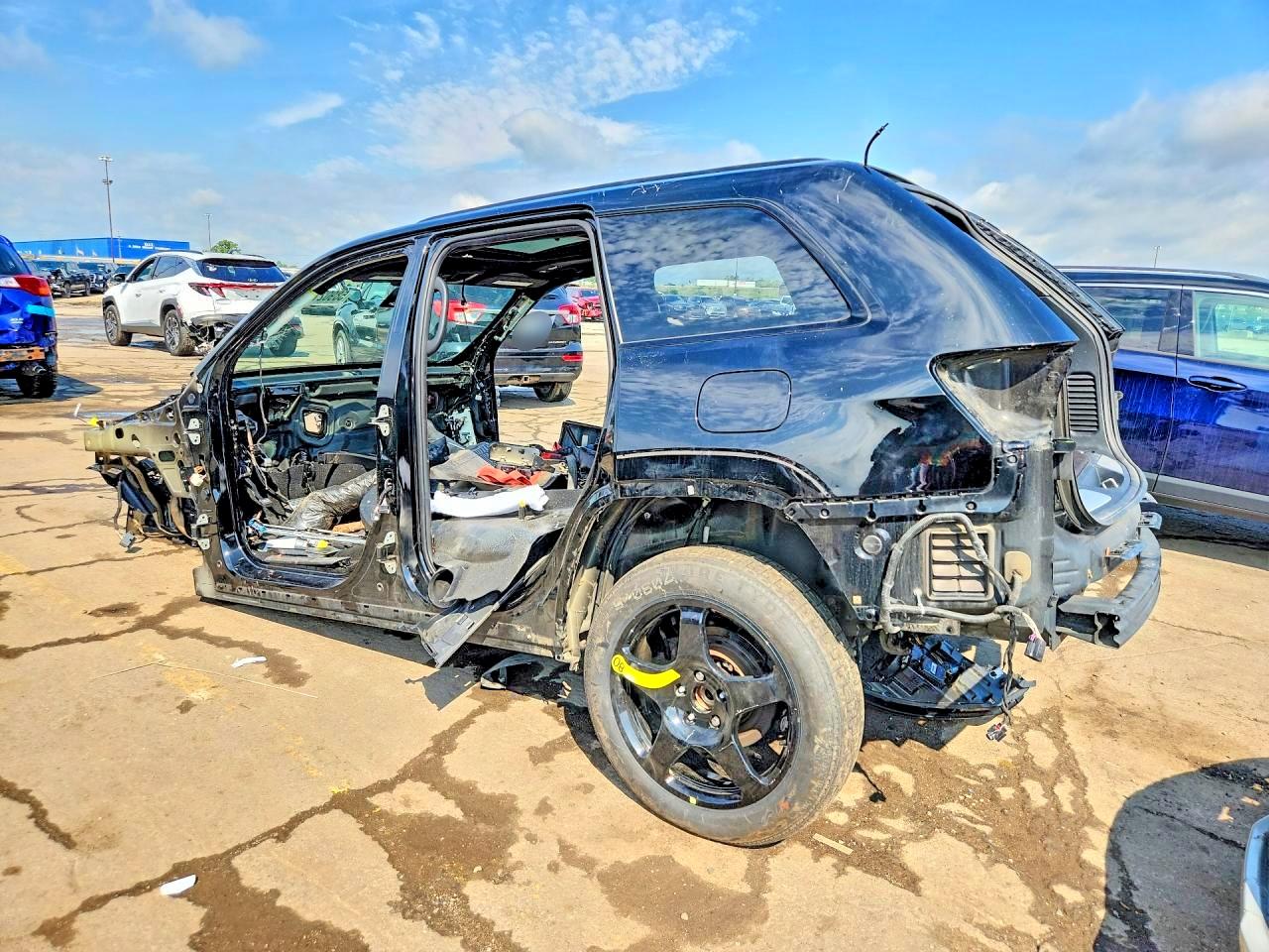 2019 Jeep Grand Cherokee Srt Black vin: 1C4RJFDJ8KC690818