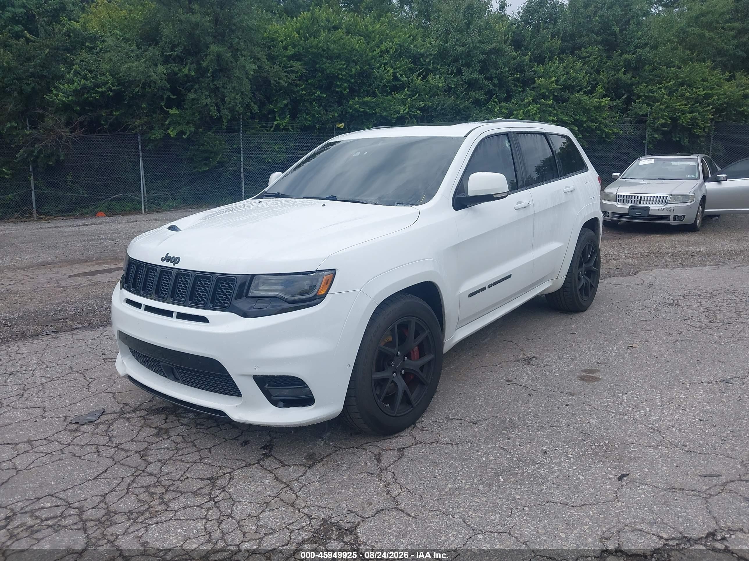 2020 Jeep Grand Cherokee Srt Белый vin: 1C4RJFDJ8LC352563