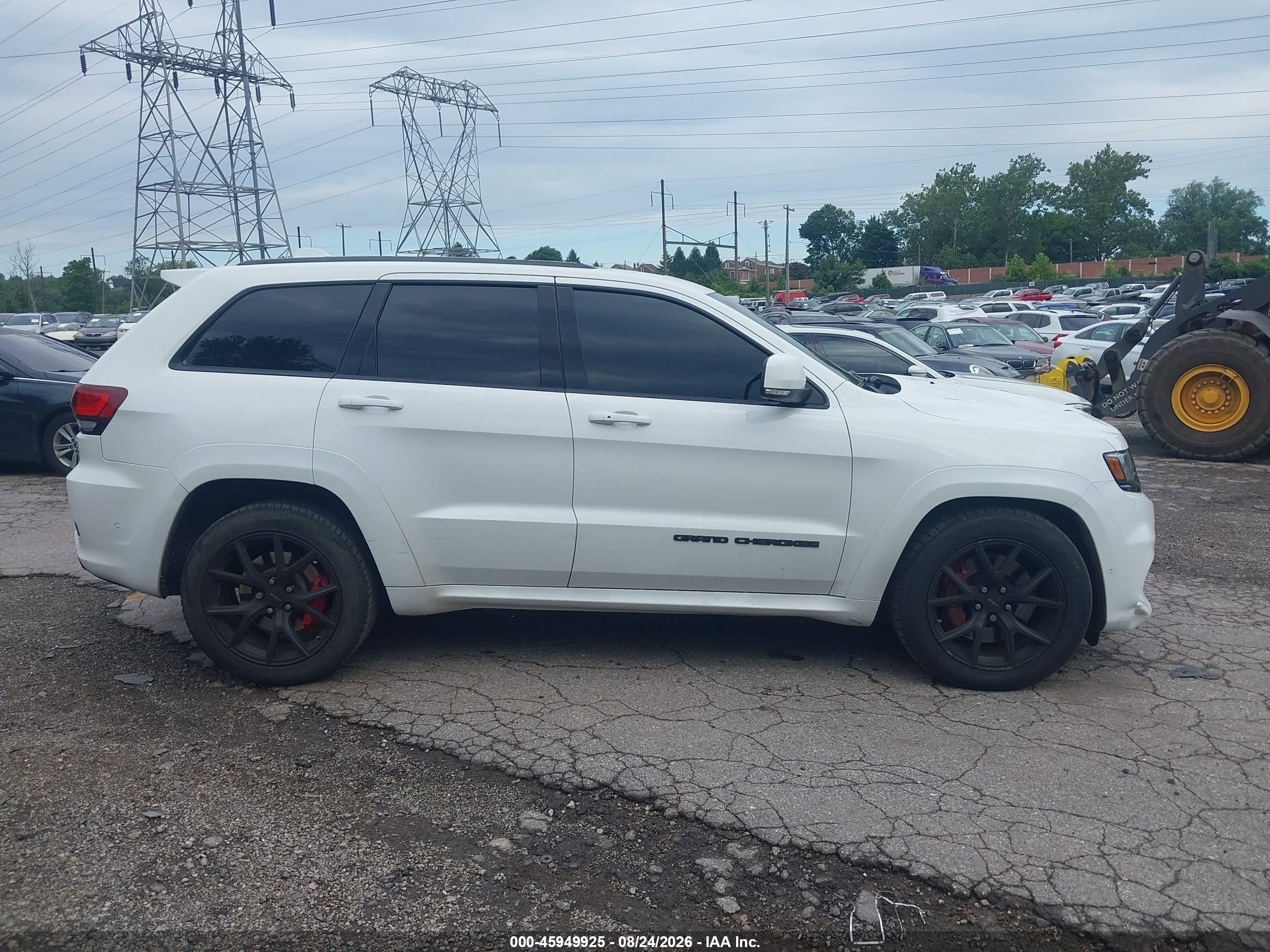 2020 Jeep Grand Cherokee Srt Белый vin: 1C4RJFDJ8LC352563