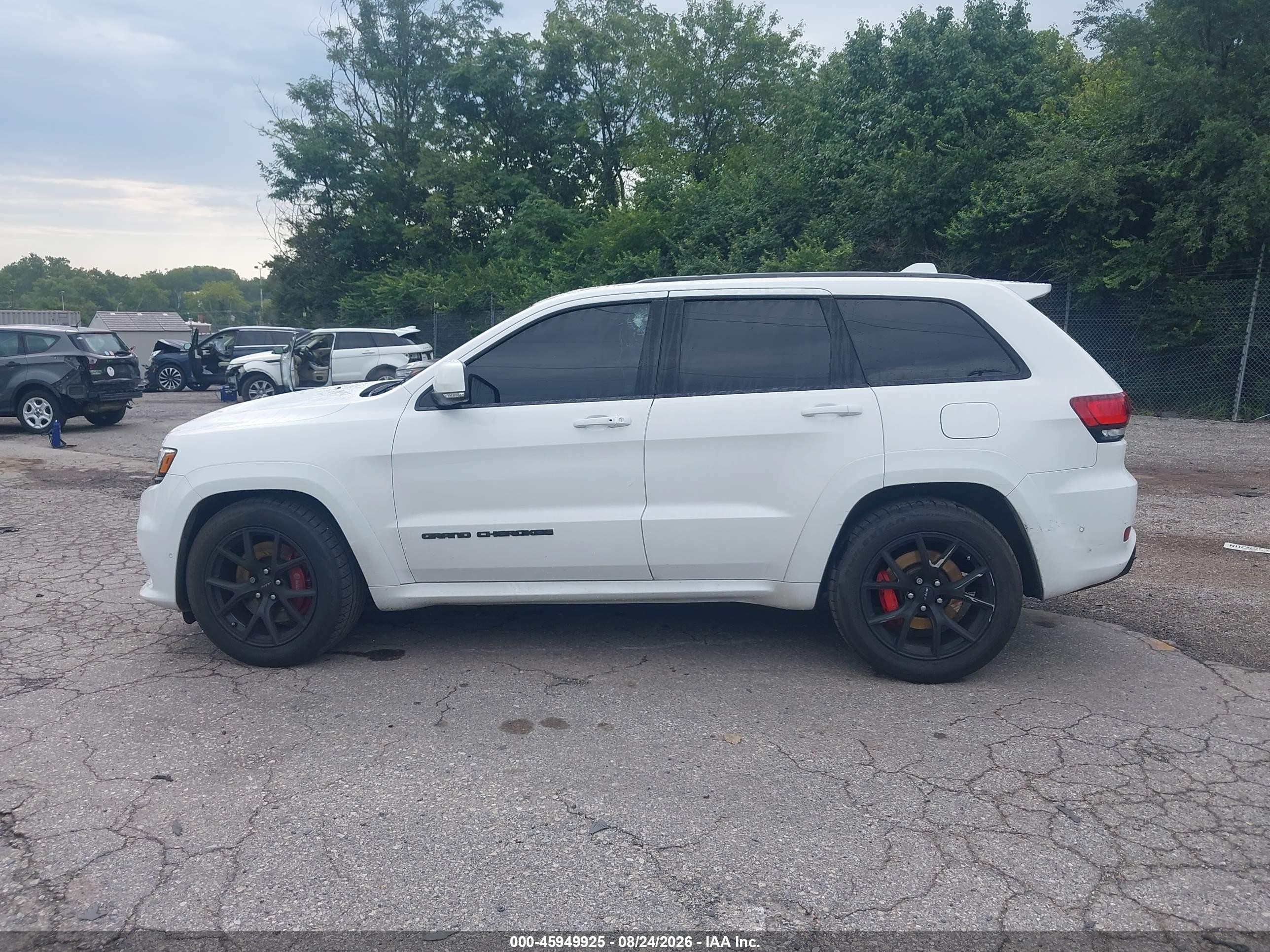 2020 Jeep Grand Cherokee Srt Белый vin: 1C4RJFDJ8LC352563