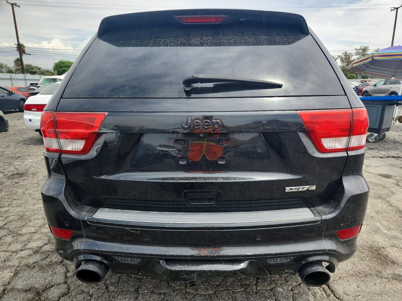 2012 Jeep Grand Cherokee Srt-8 Черный vin: 1C4RJFDJ9CC269692