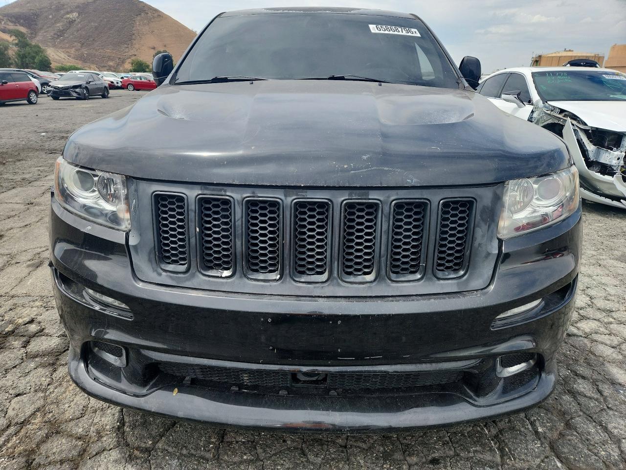2012 Jeep Grand Cherokee Srt-8 Черный vin: 1C4RJFDJ9CC269692