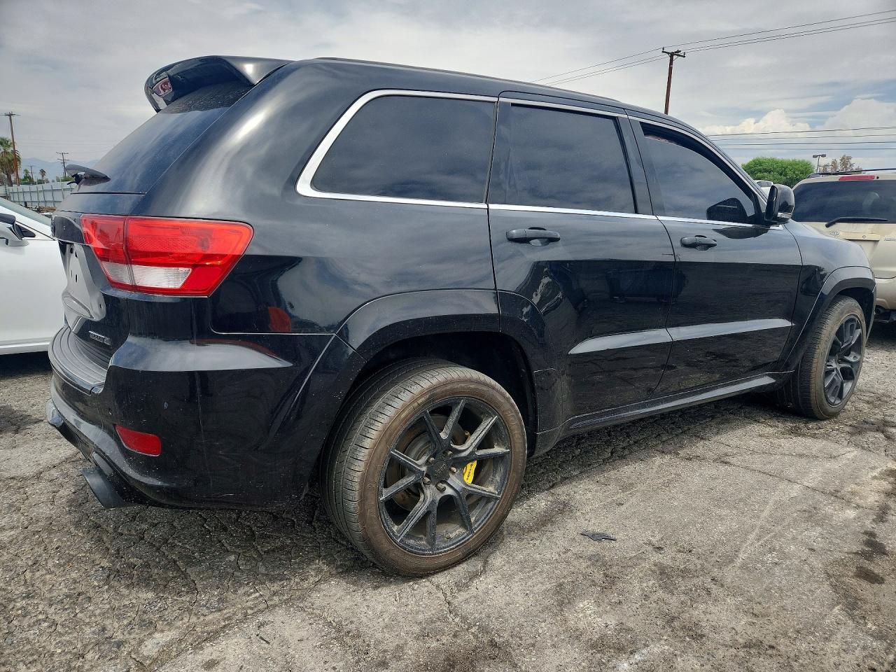 2012 Jeep Grand Cherokee Srt-8 Черный vin: 1C4RJFDJ9CC269692