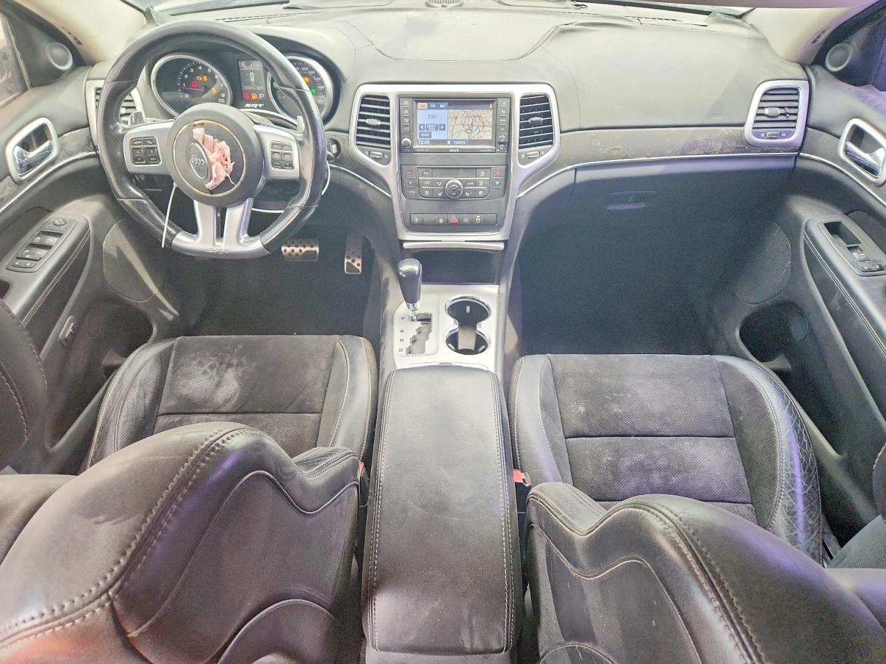 2012 Jeep Grand Cherokee Srt-8 Черный vin: 1C4RJFDJ9CC269692