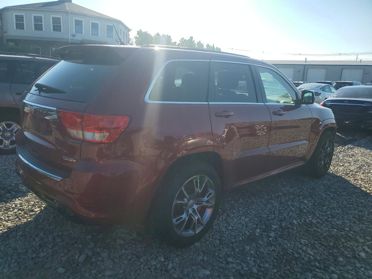 2012 Jeep Grand Cherokee Srt-8 Red vin: 1C4RJFDJ9CC316607