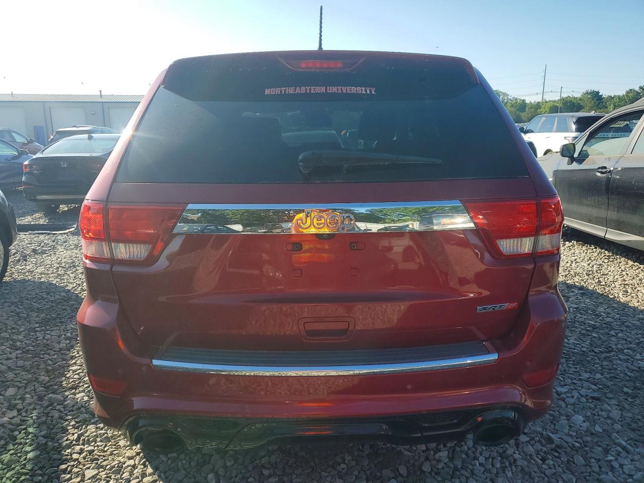 2012 Jeep Grand Cherokee Srt-8 Red vin: 1C4RJFDJ9CC316607