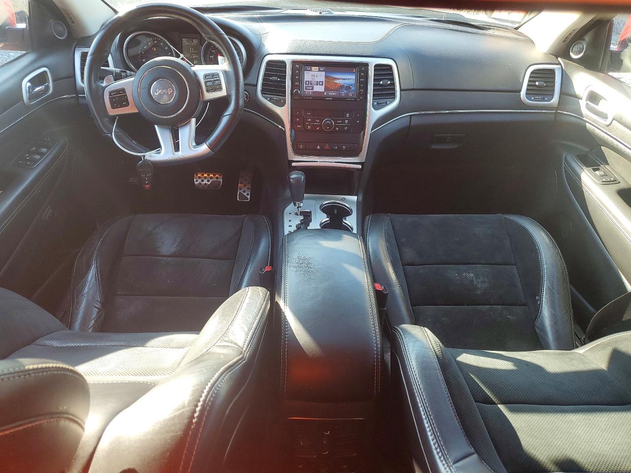 2012 Jeep Grand Cherokee Srt-8 Red vin: 1C4RJFDJ9CC316607